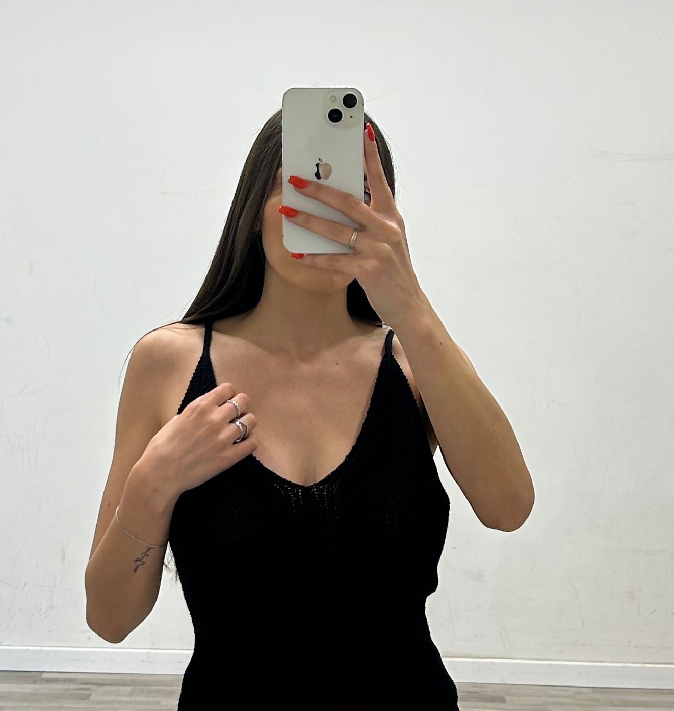 top filo corto lena