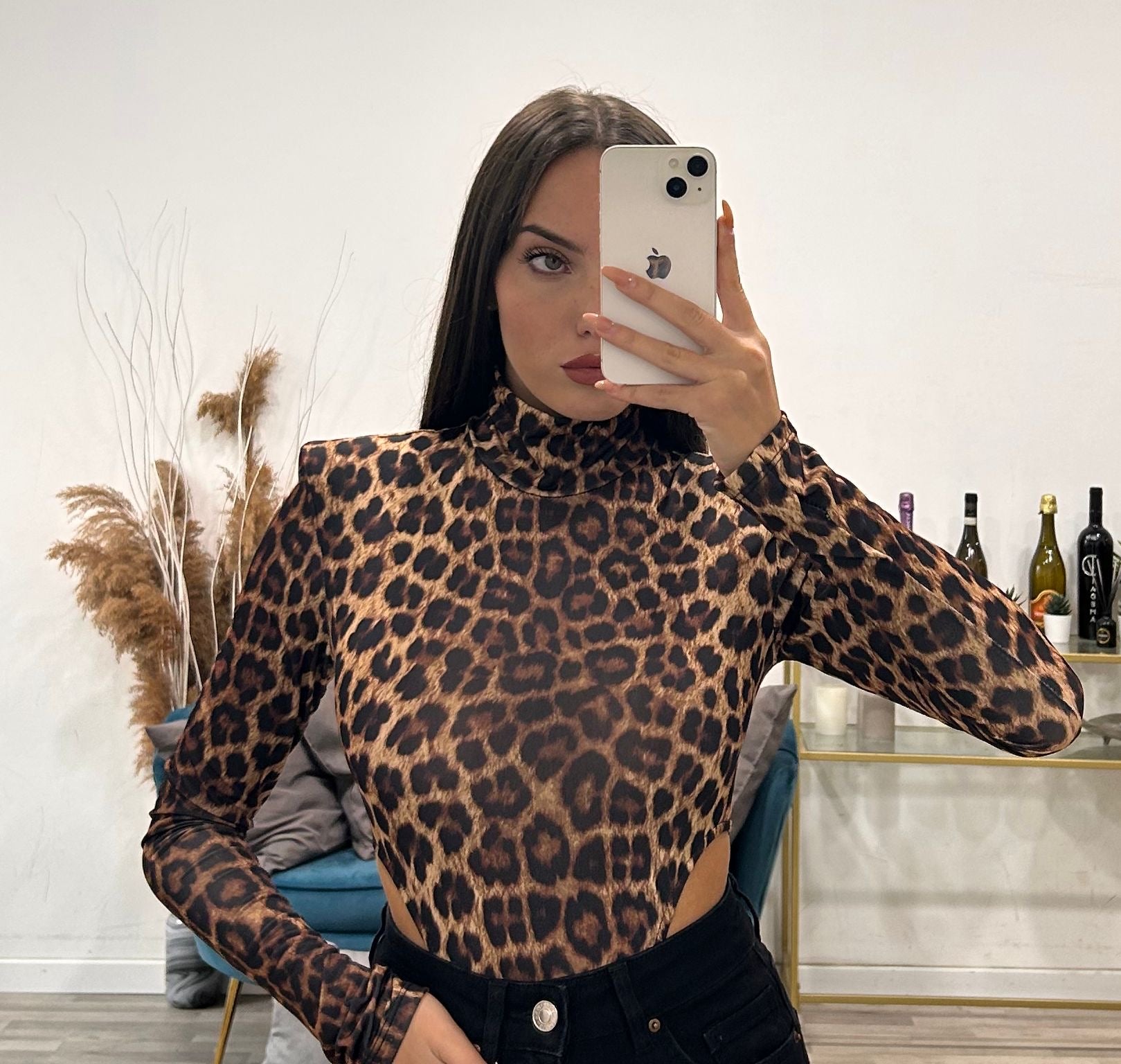 body sgambato leopardato