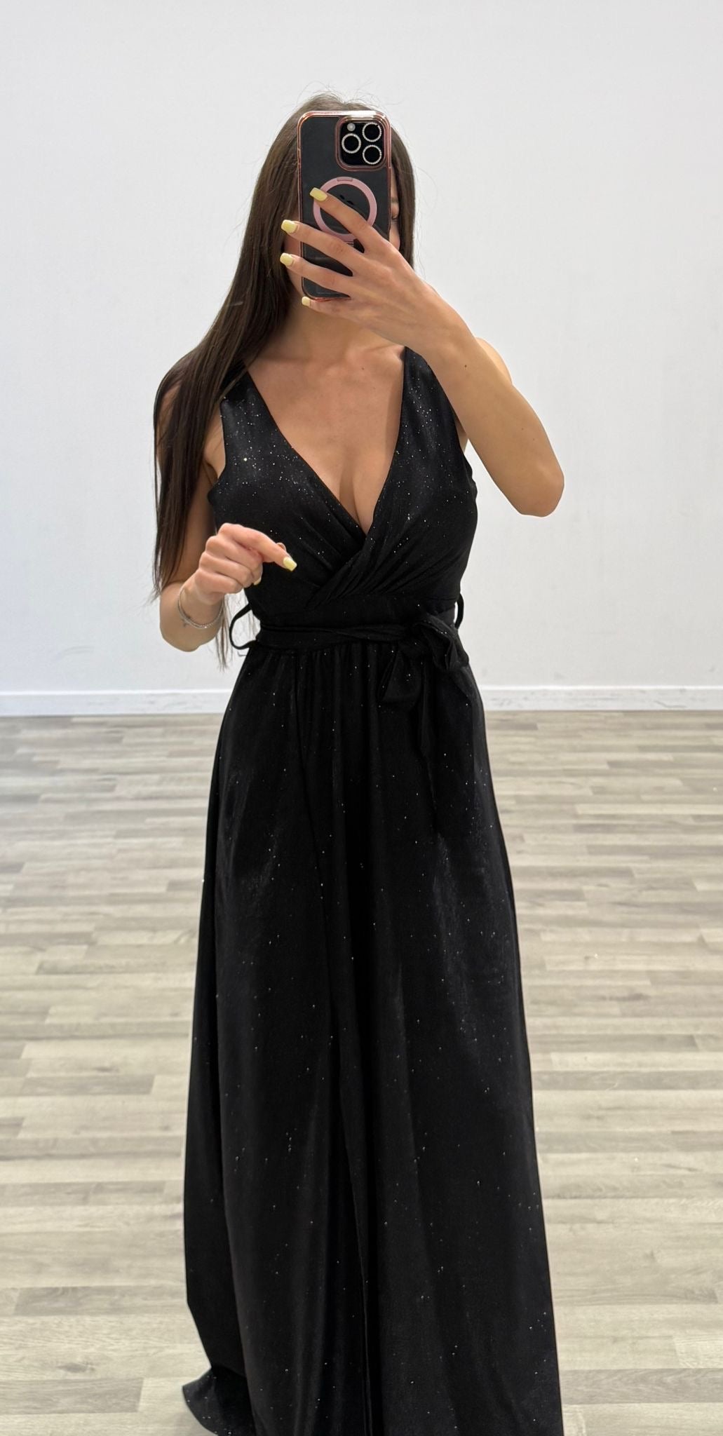 vestito in lurex barbara