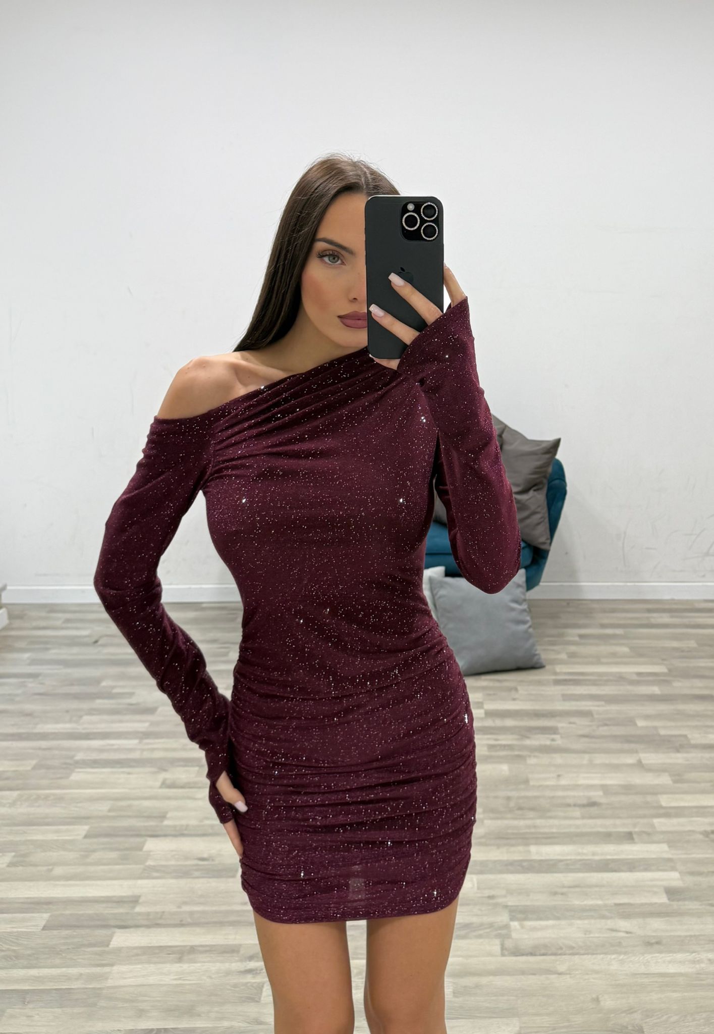 vestitino kim in lurex