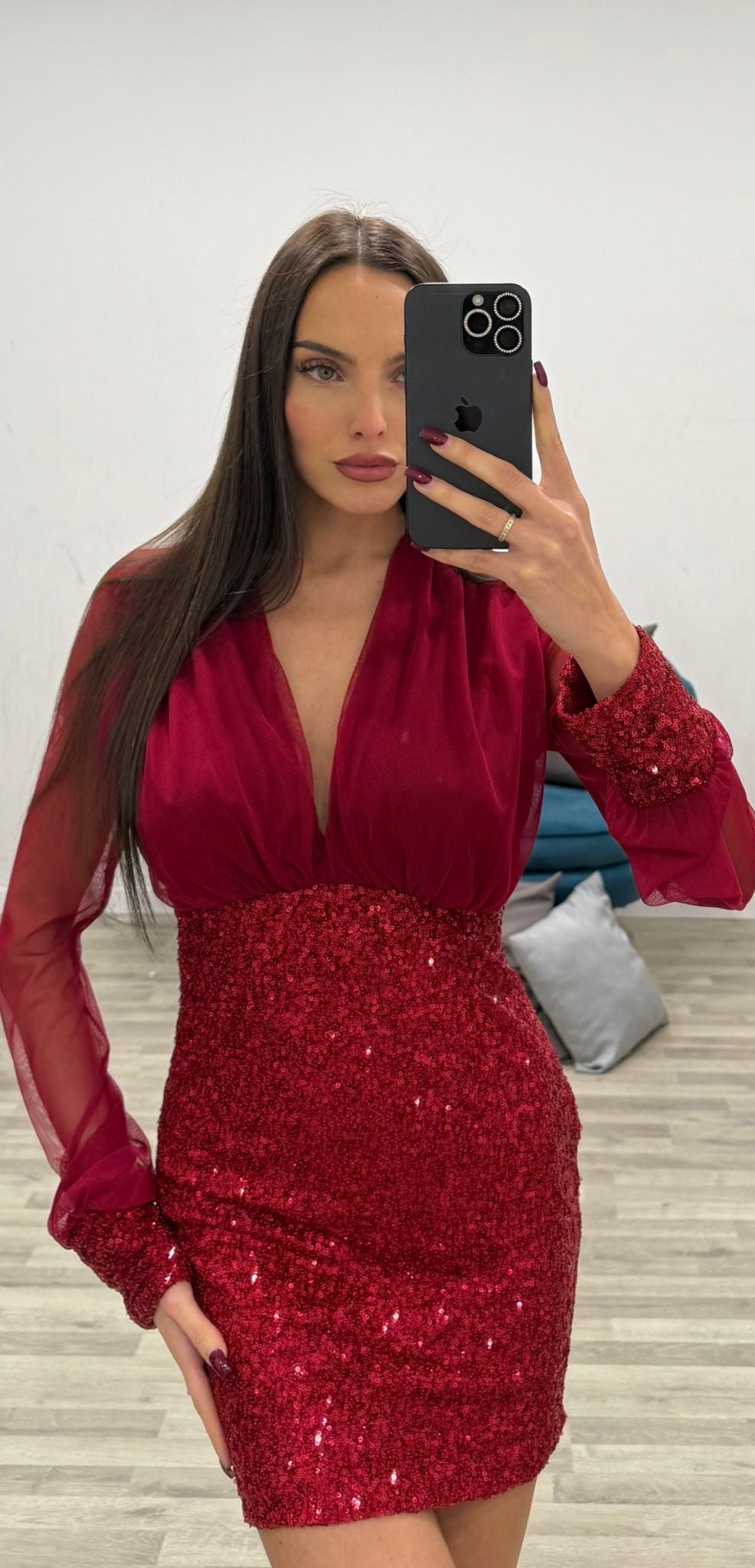 vestitino incrociato elegance