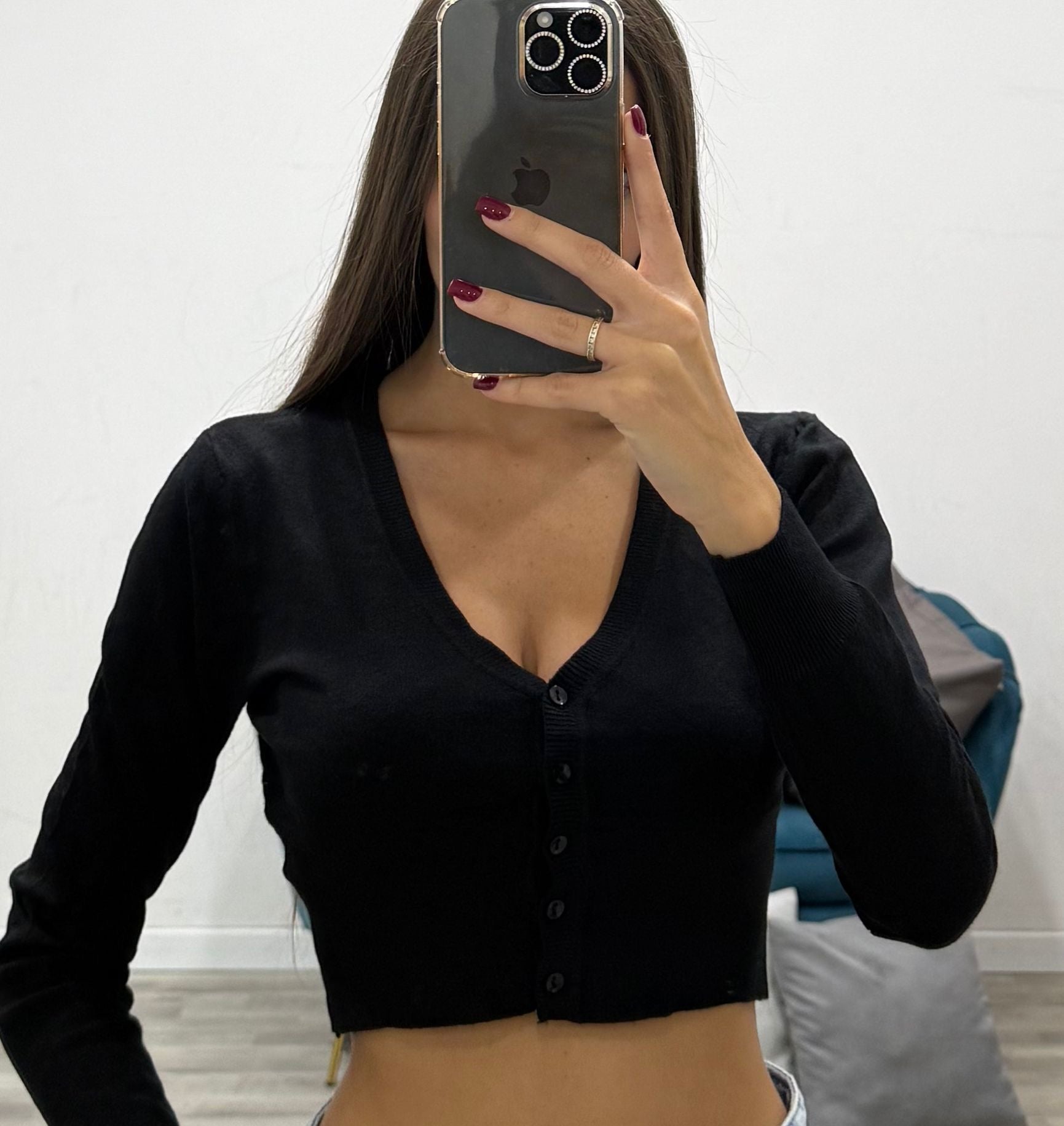 cardigan corto zs studio