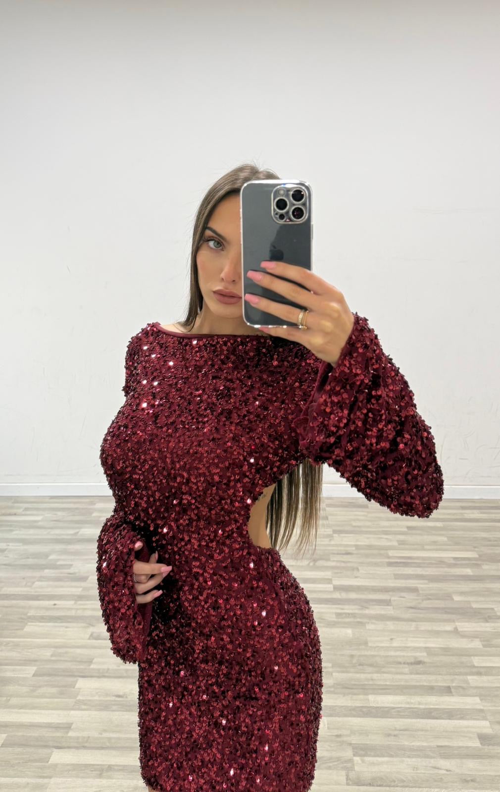 vestitino in paillettes madrid