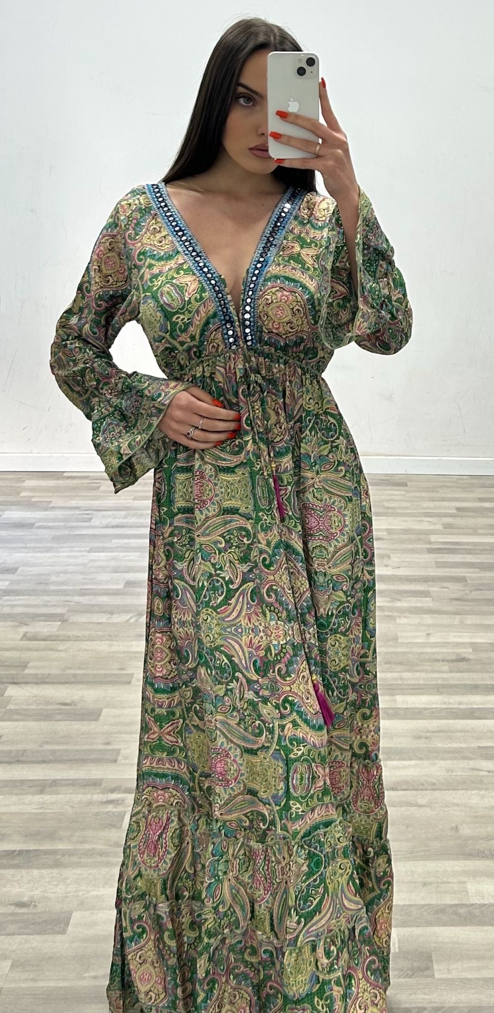 vestito fantasia indiana