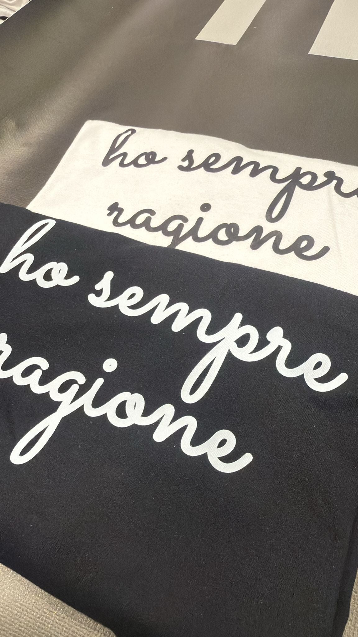 t-shirt ho sempre ragione