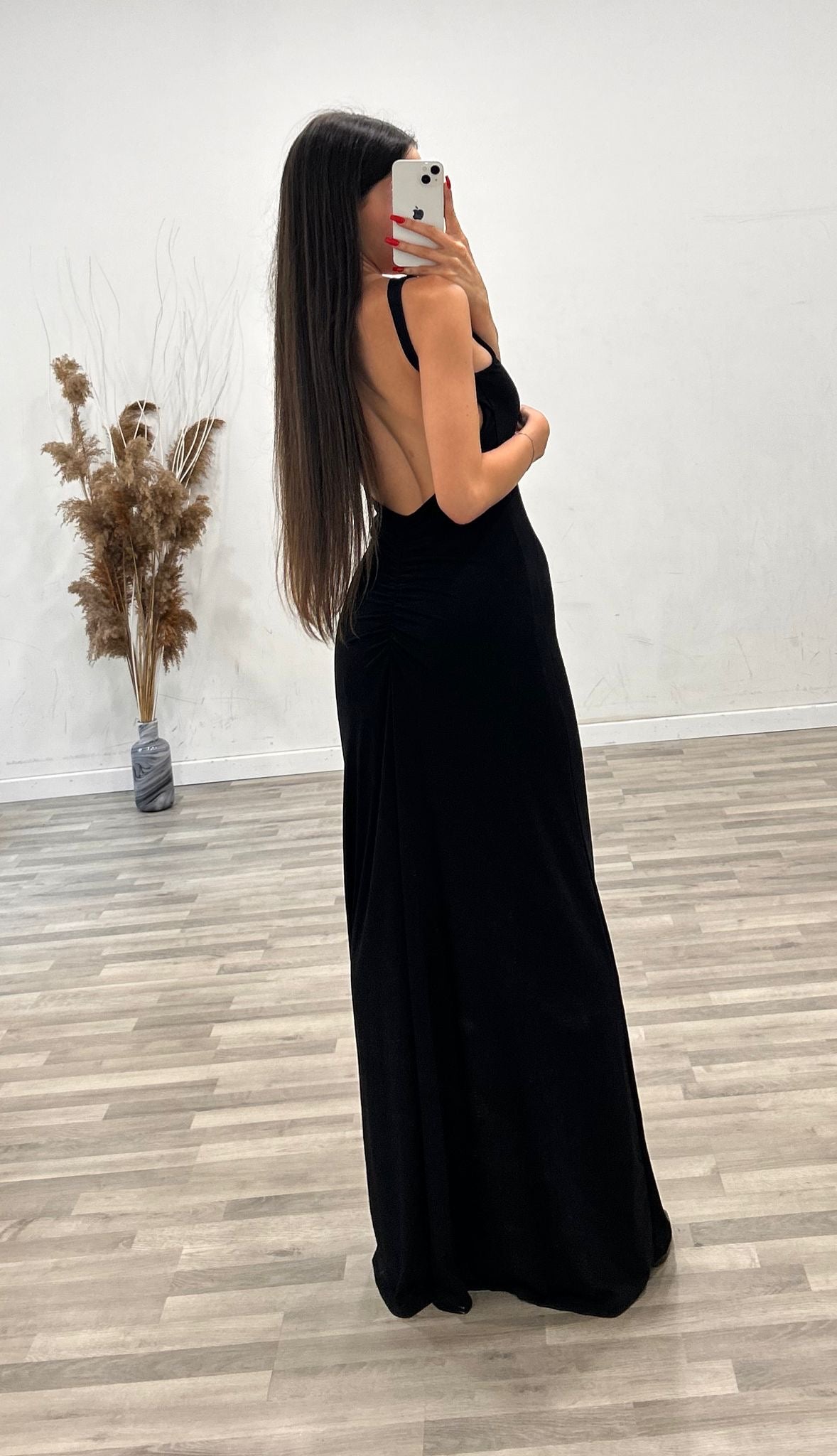 vestito scollato dietro prime