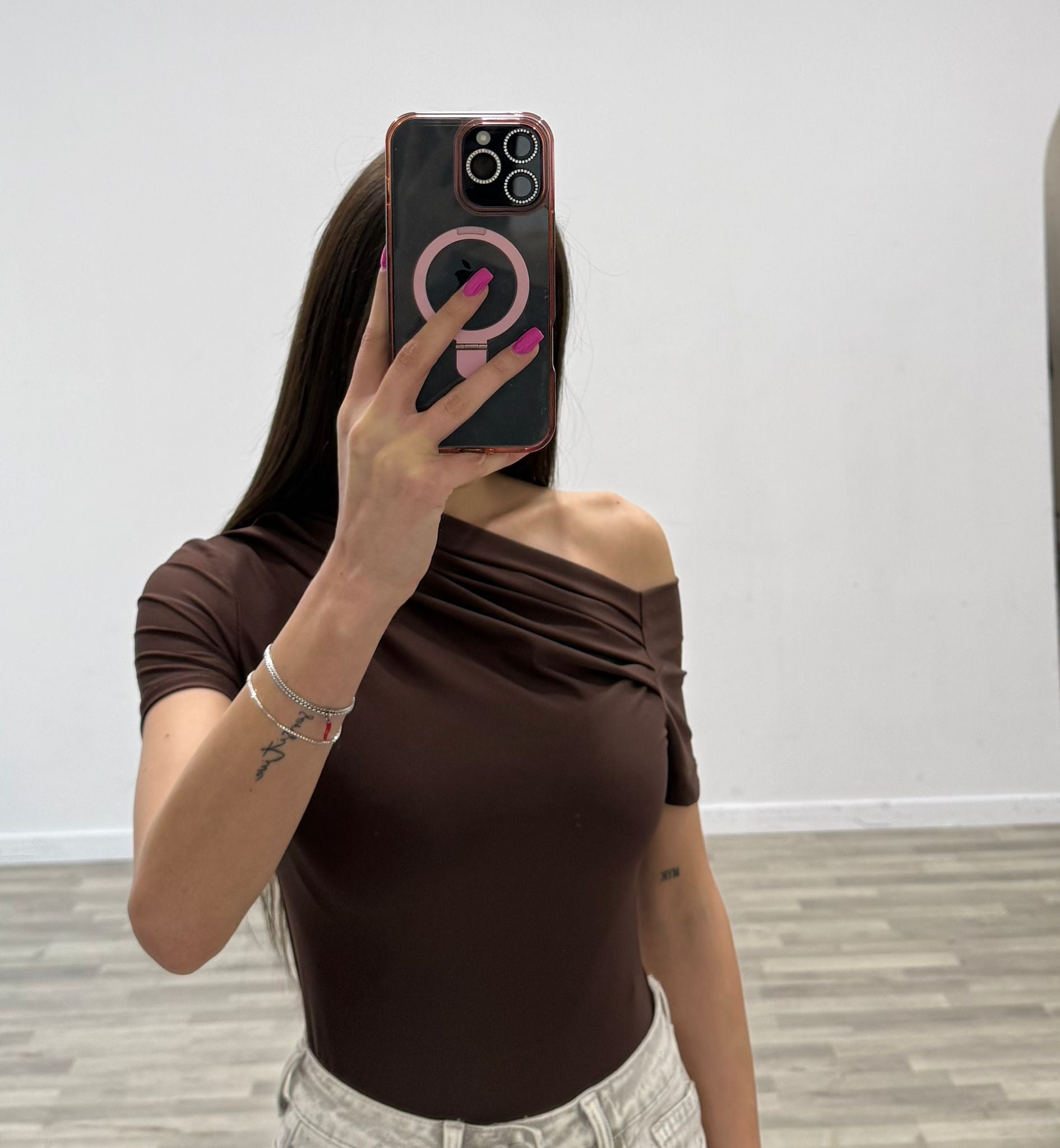 body kim mezza manica