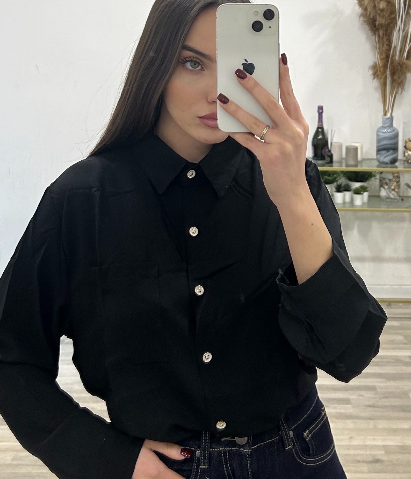 camicia tinta unita londra