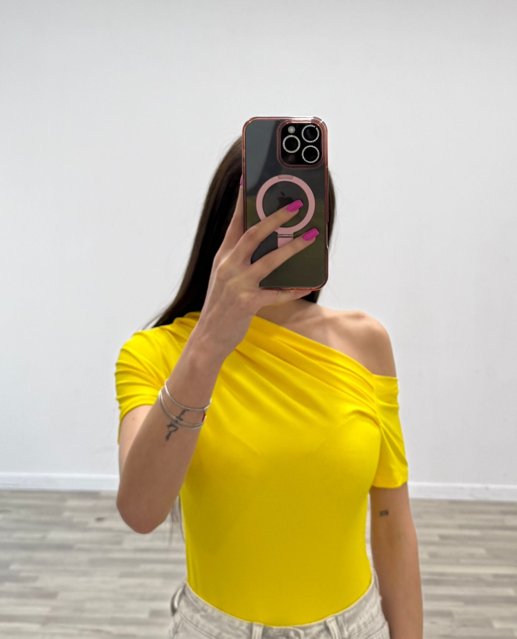 body kim mezza manica