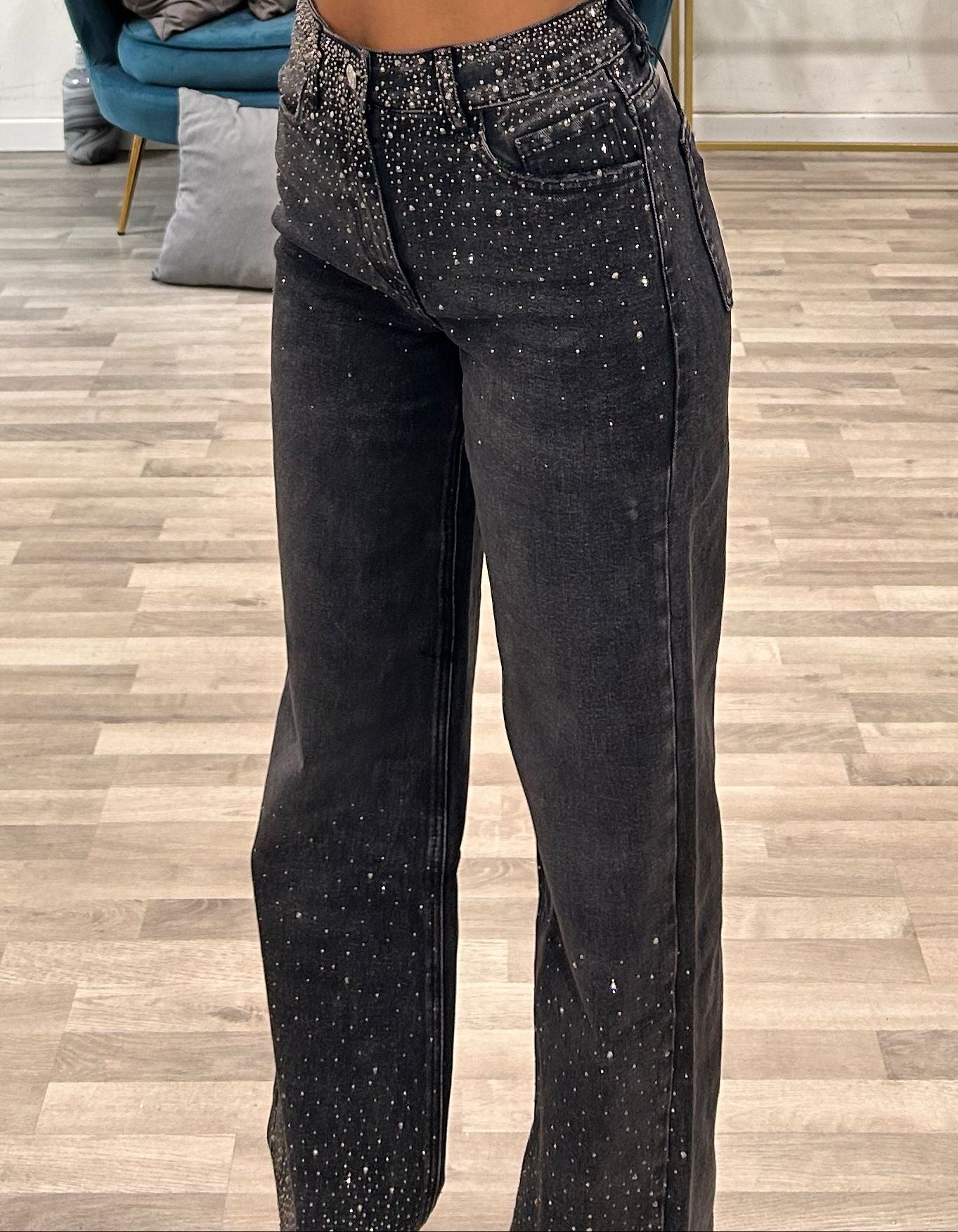 jeans palazzo nero bora bora