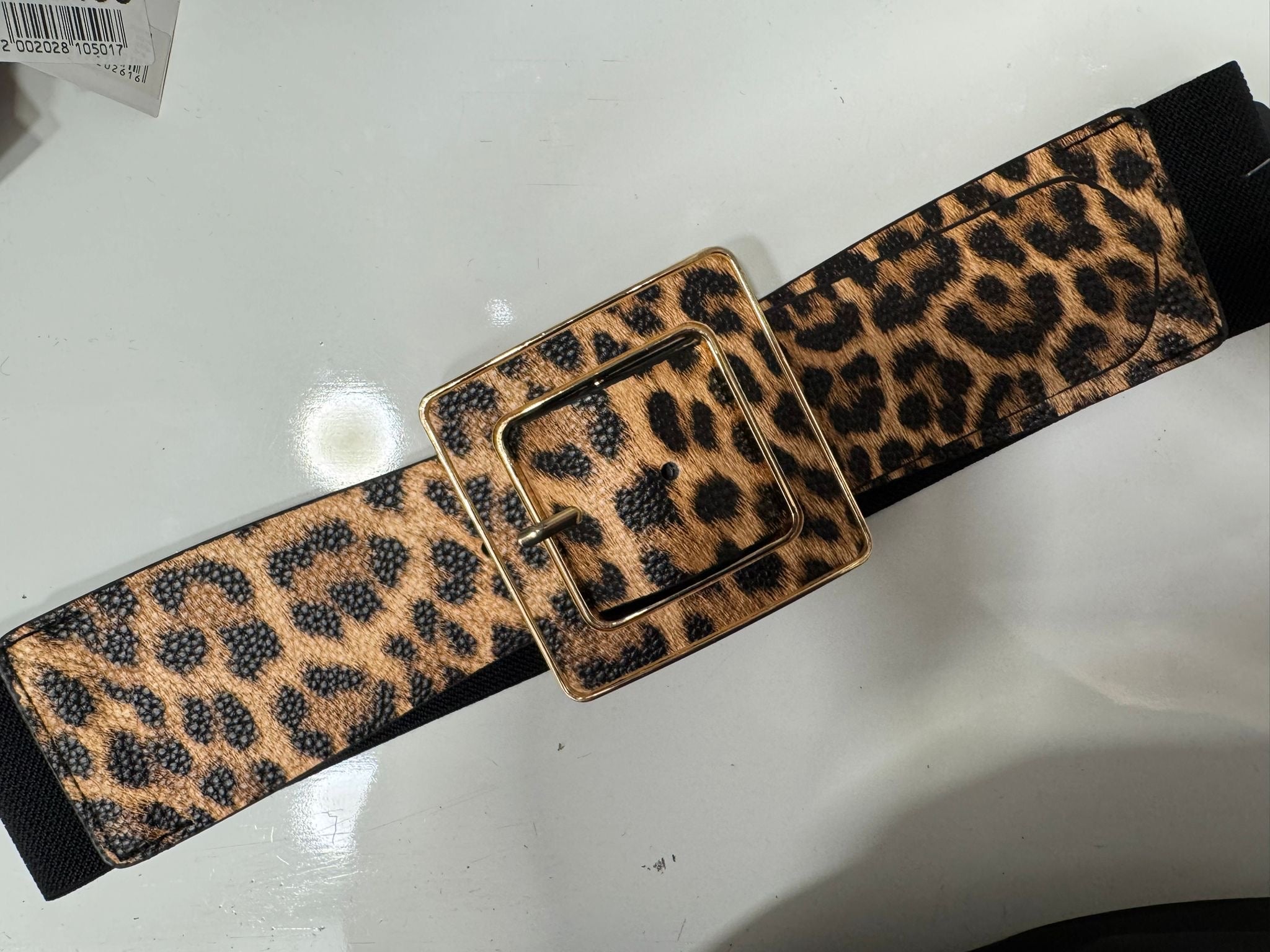 cinturone leopardato