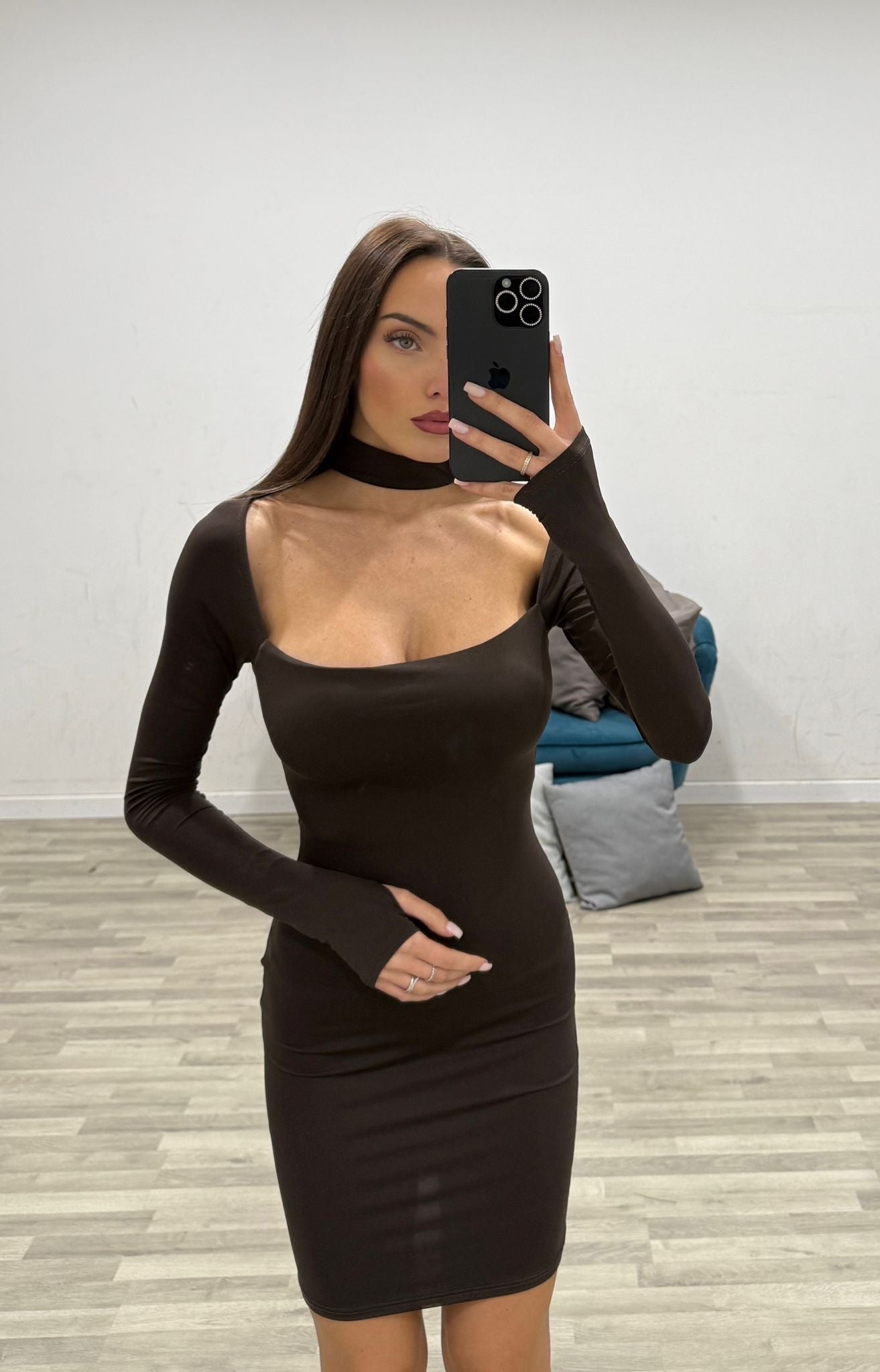 vestitino con collarino