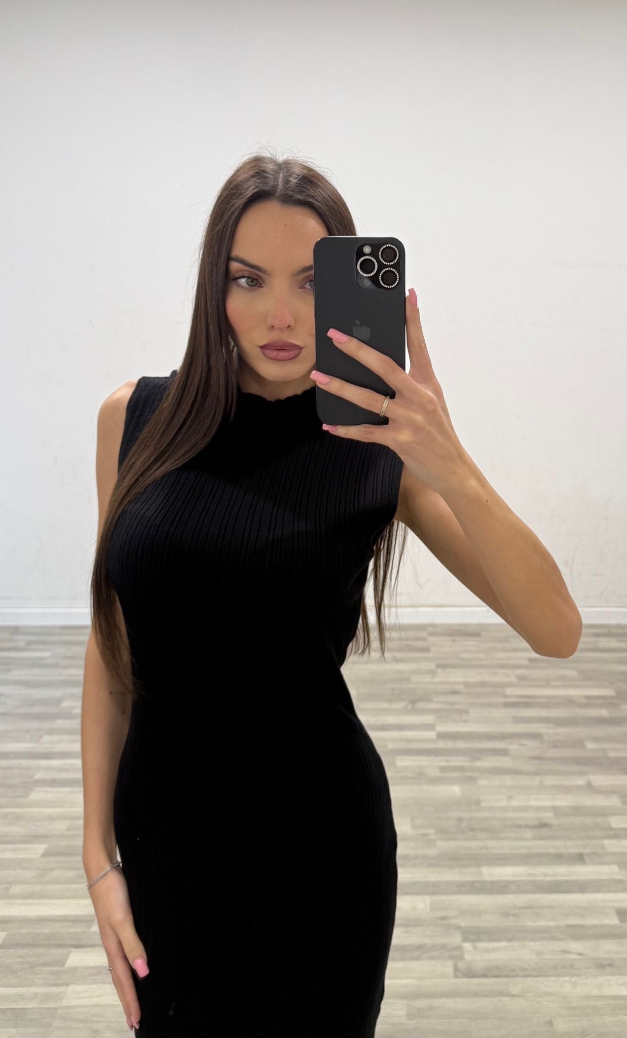 vestito costine lungo good price