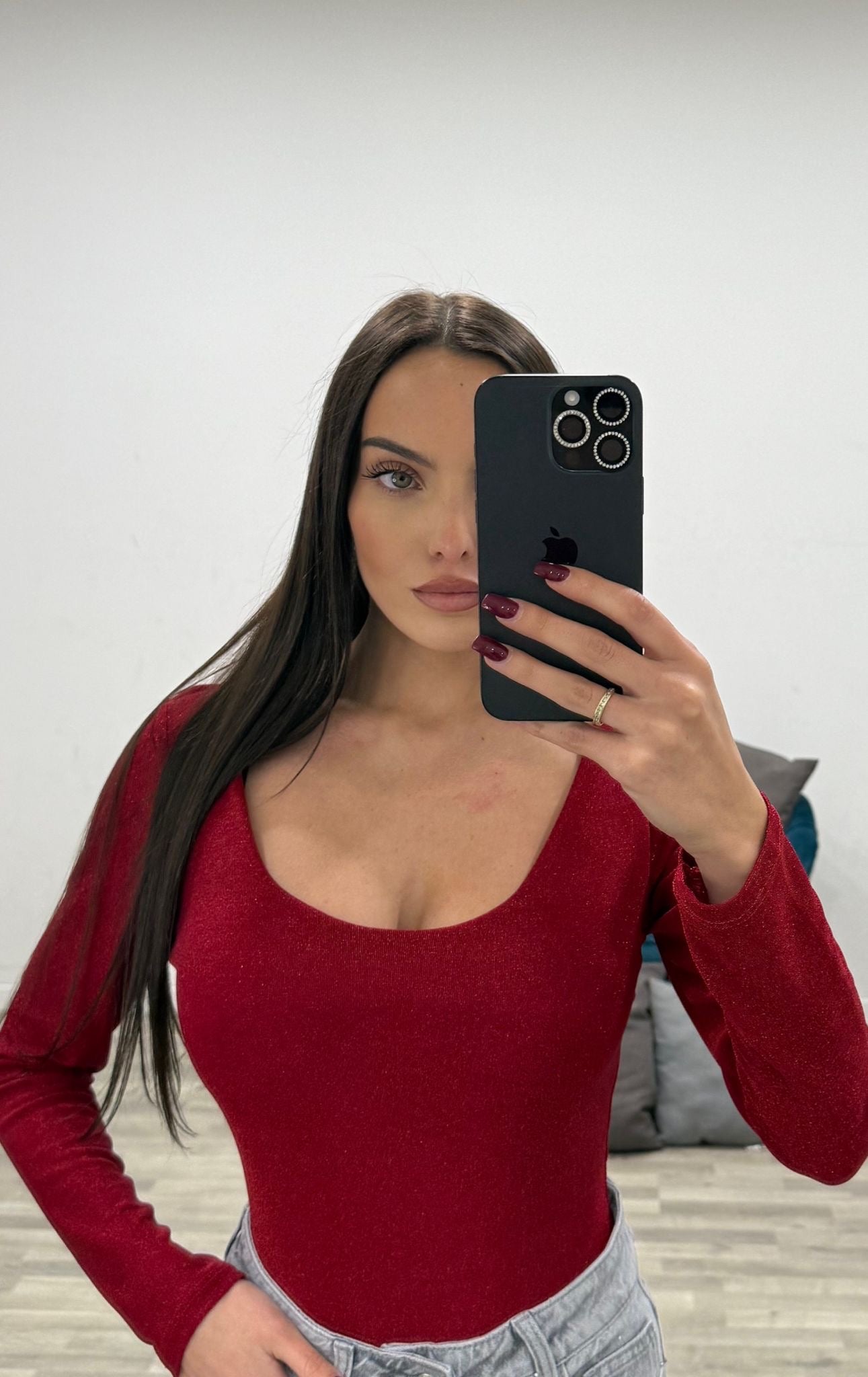 body scollo madonna in lurex