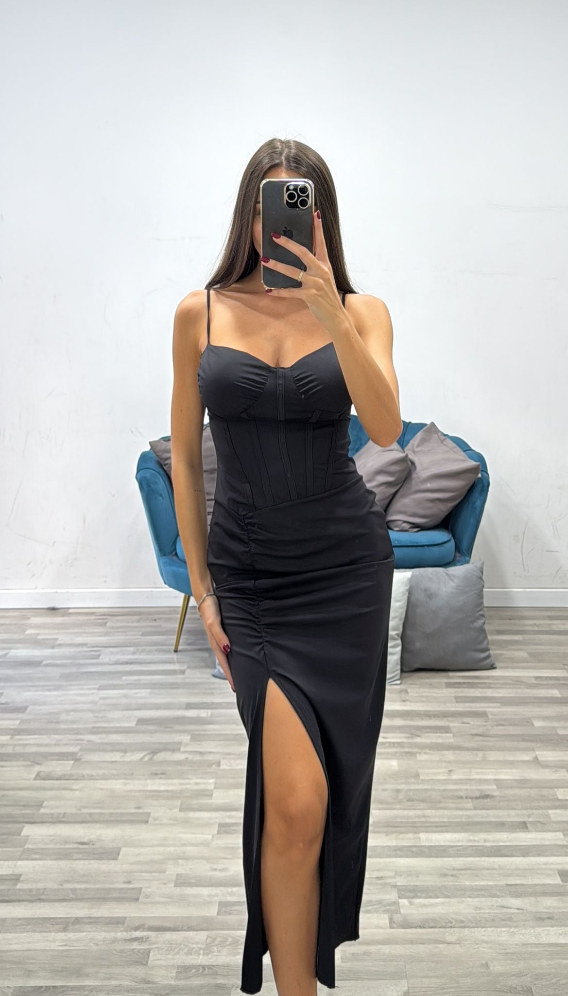 vestito midi rubina