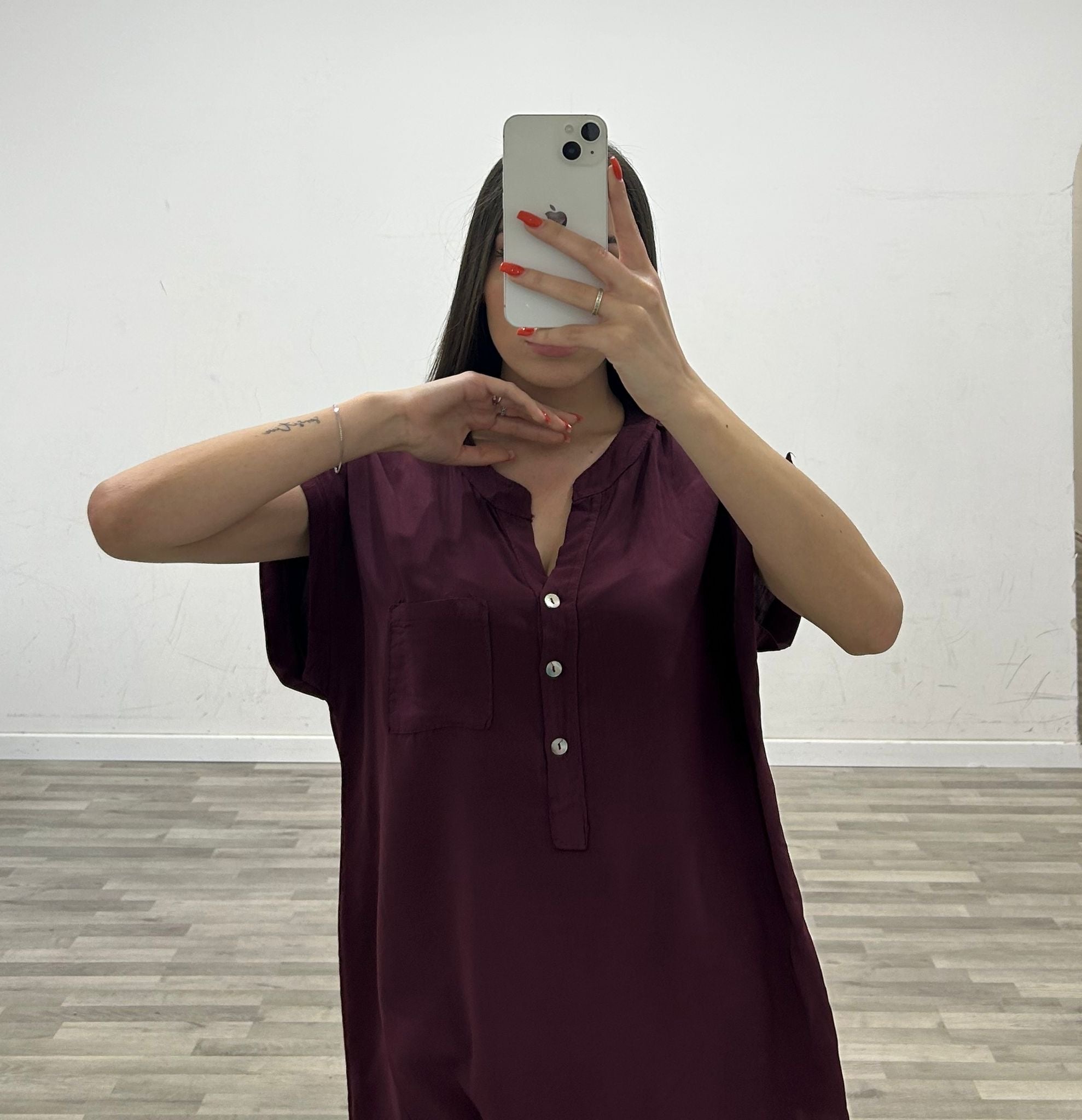 camicia seta lavata giorgia