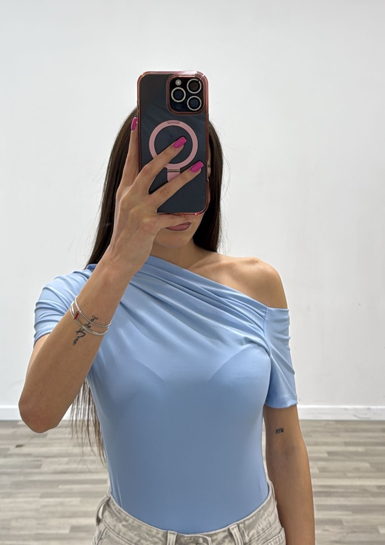 body kim mezza manica