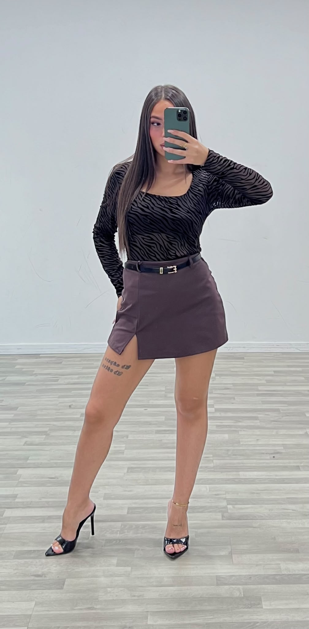 minigonna con short