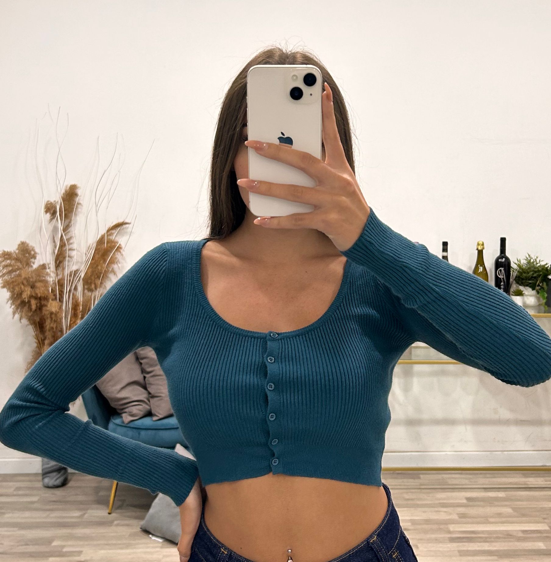cardigan costine a coreana