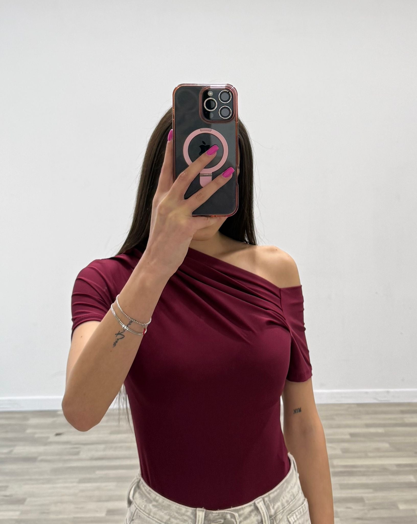 body kim mezza manica