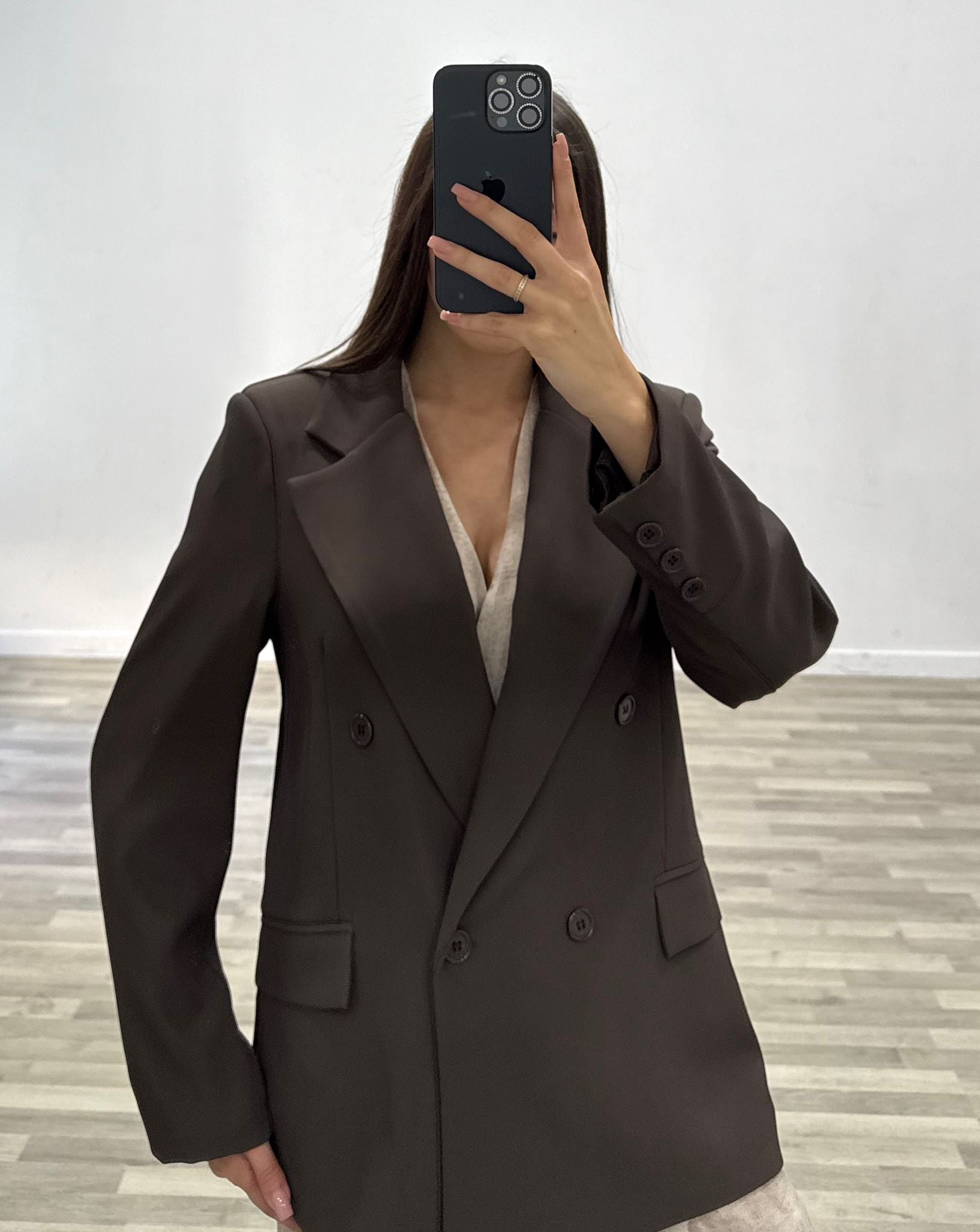 giacca brown