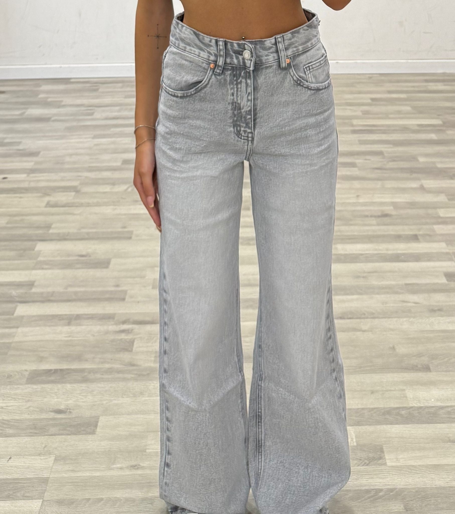 jeans grigio dea
