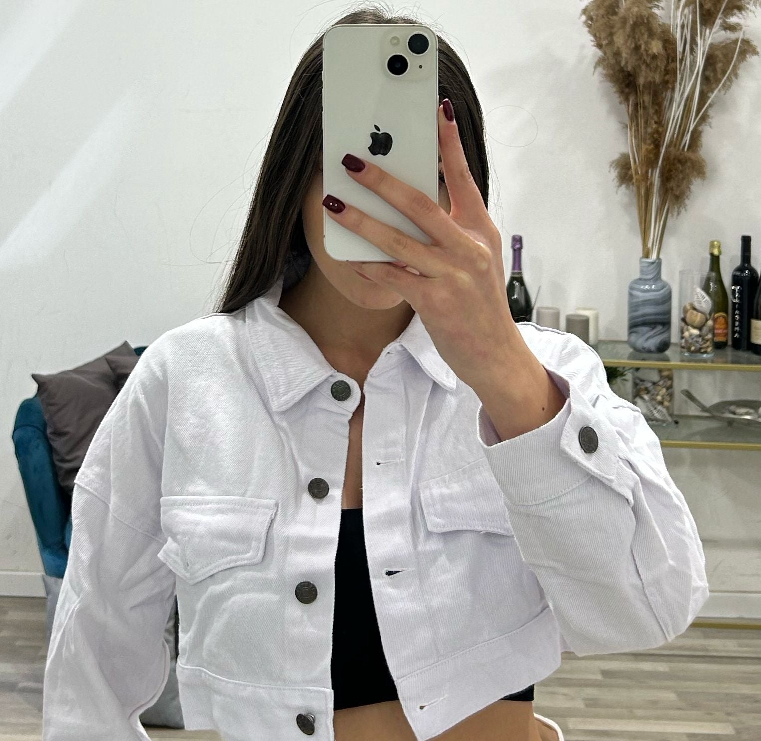 giubbino di jeans corto good price