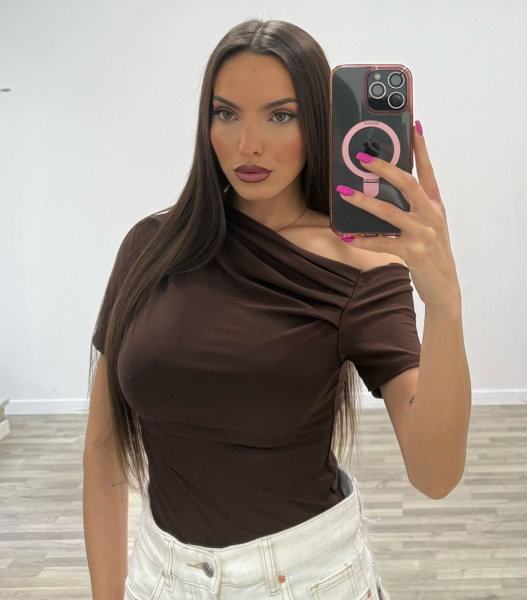 maglia kim mezza manica