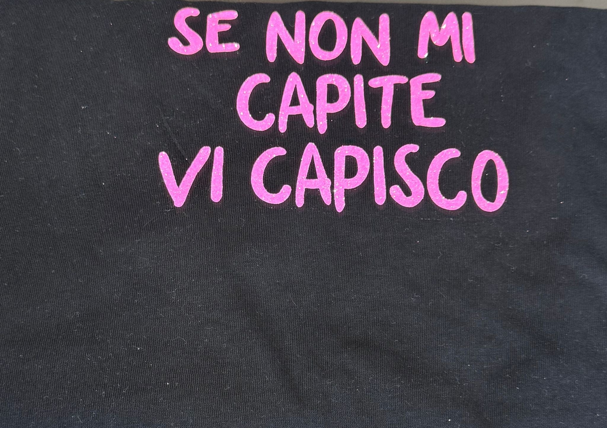 t-shirt se non mi capite vi capisco