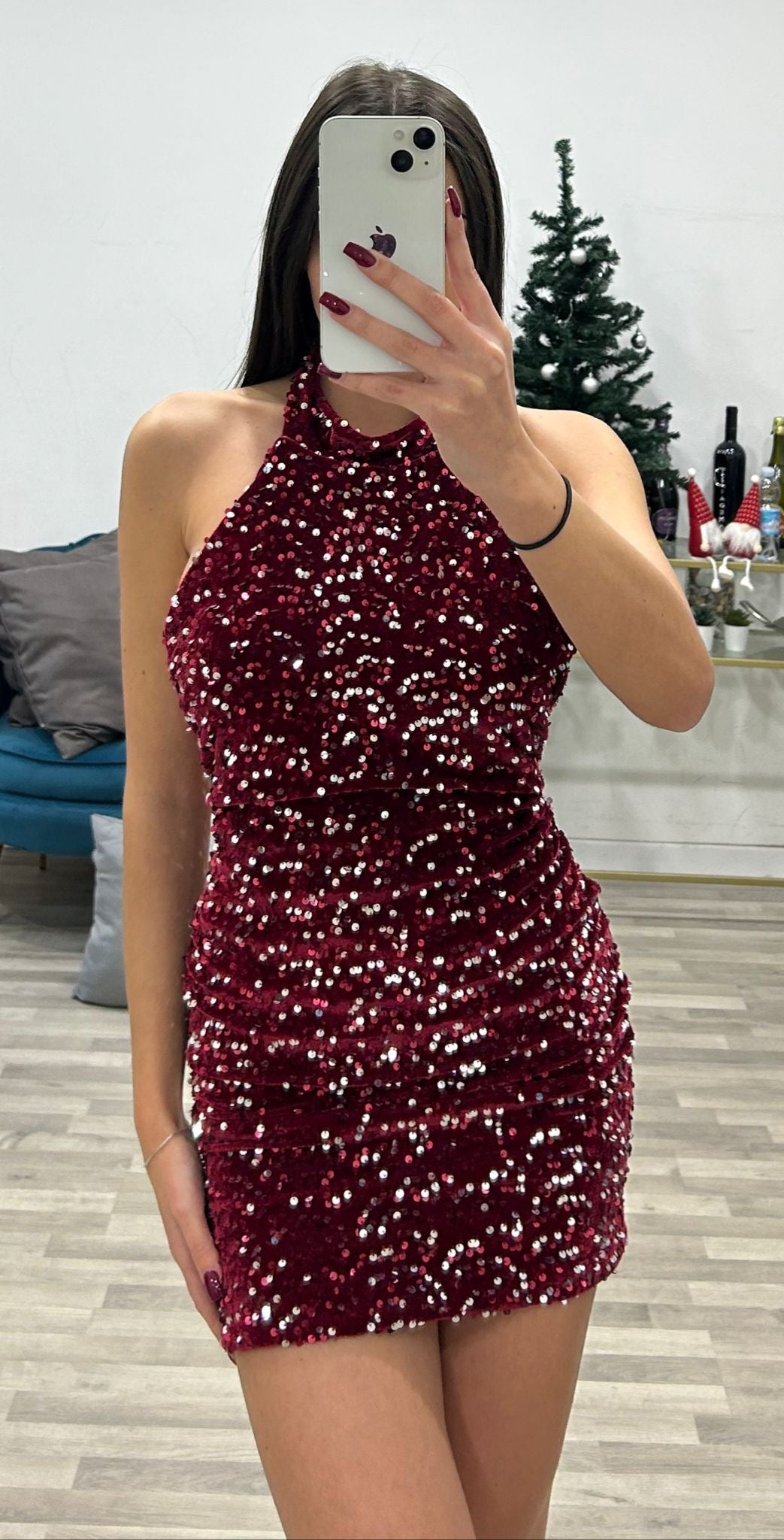 vestitino americanino con paillettes