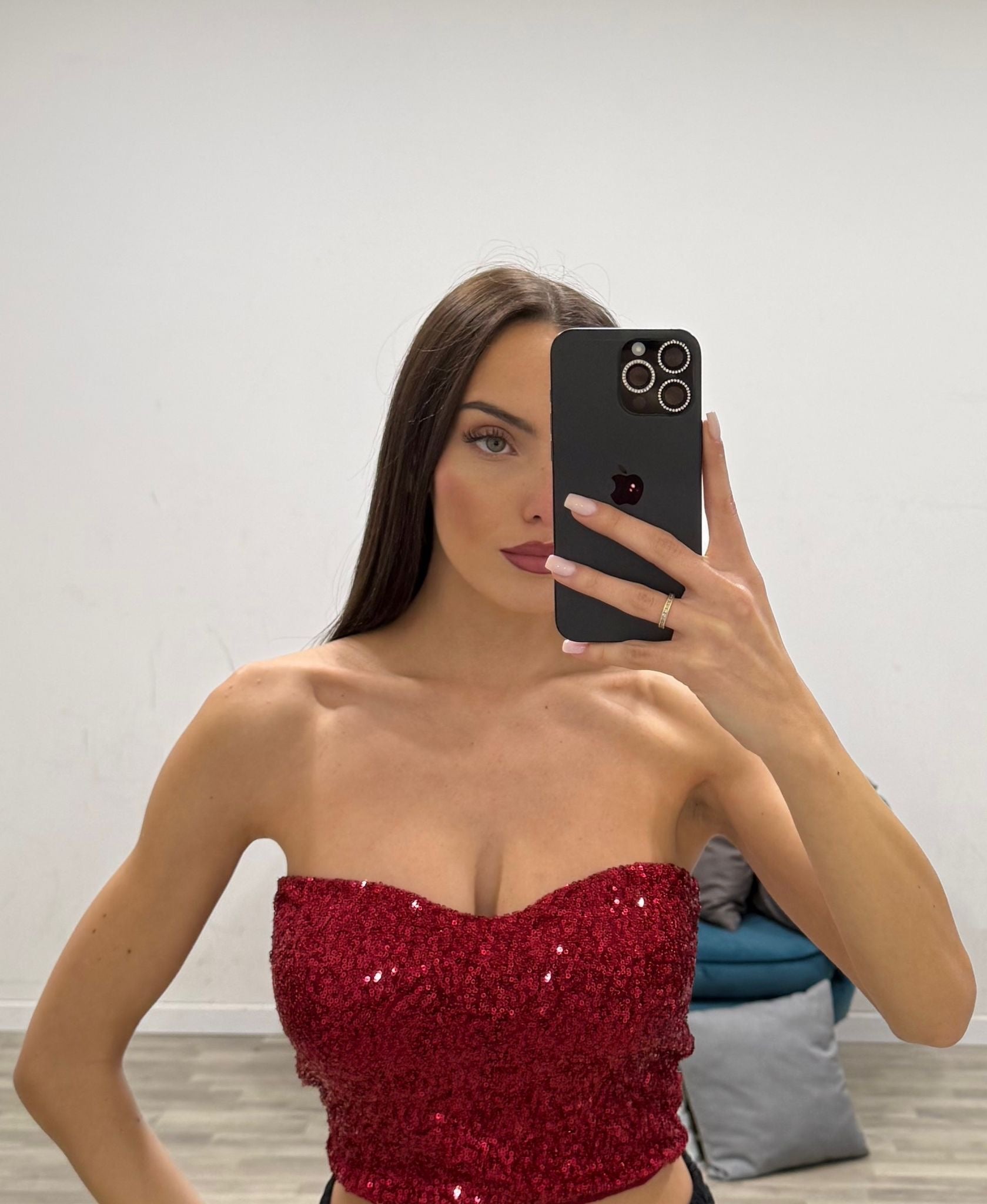 fascia di paillettes