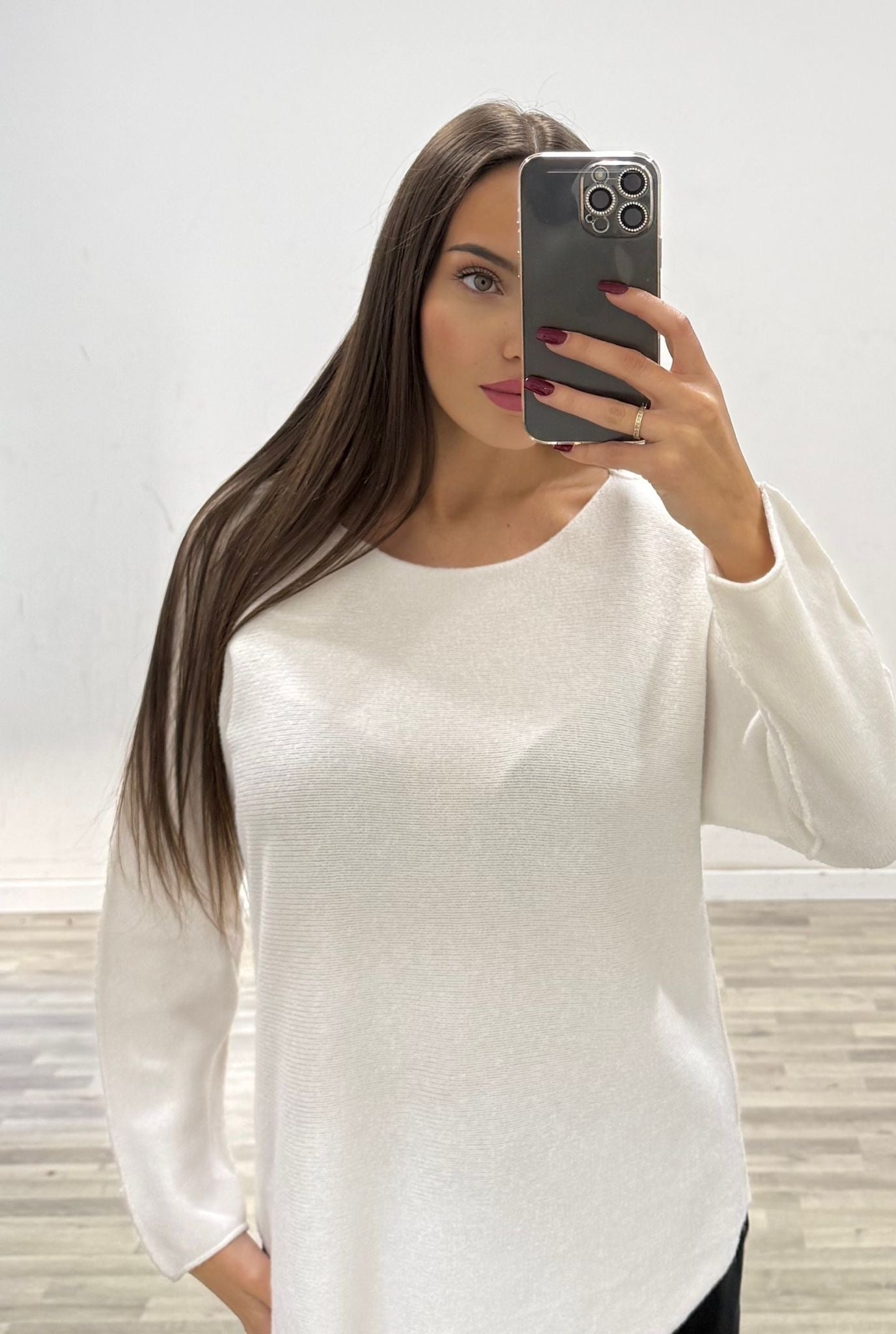 maglia scollo barca madame good price