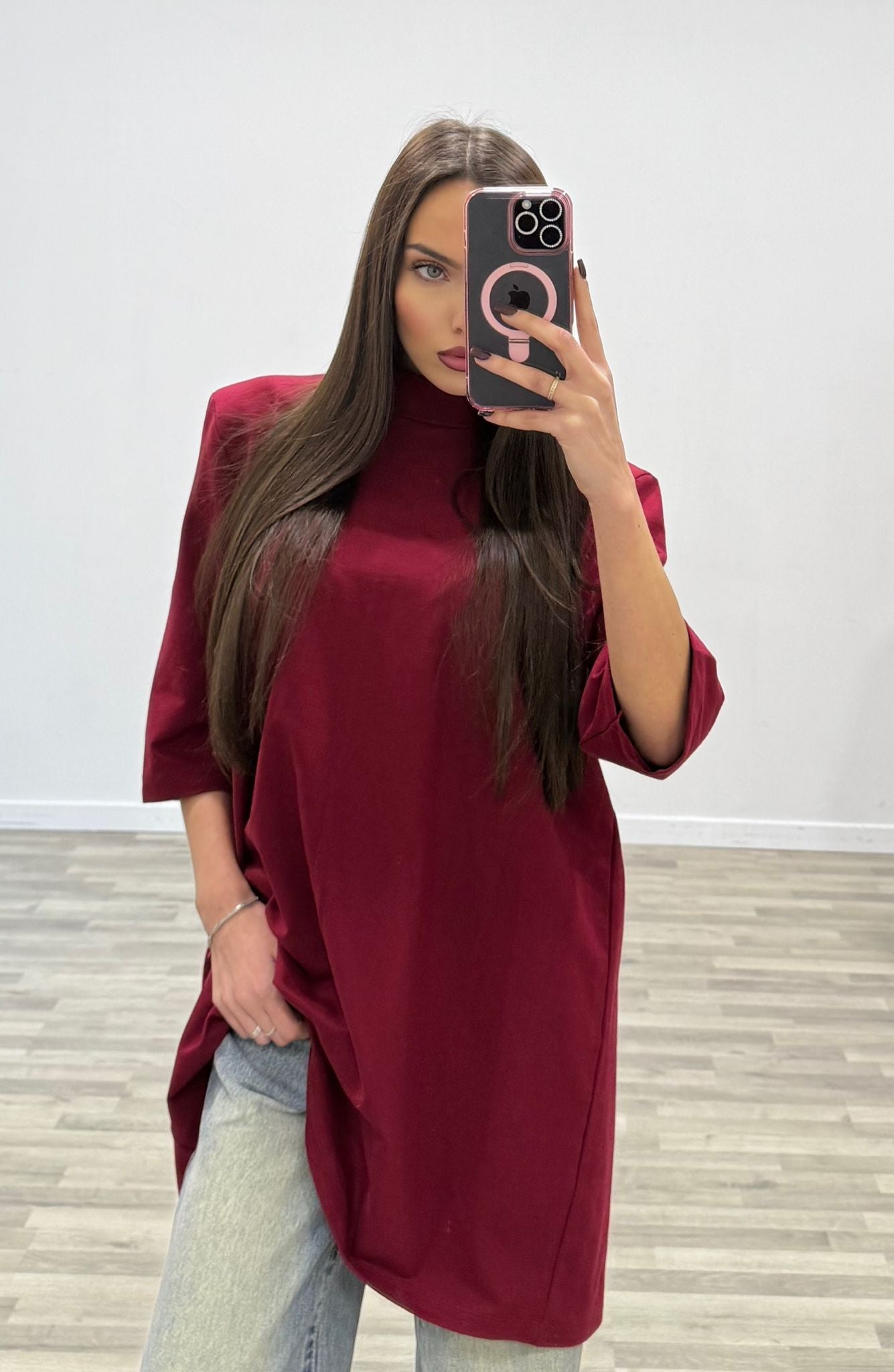 maglia con spalline gioia