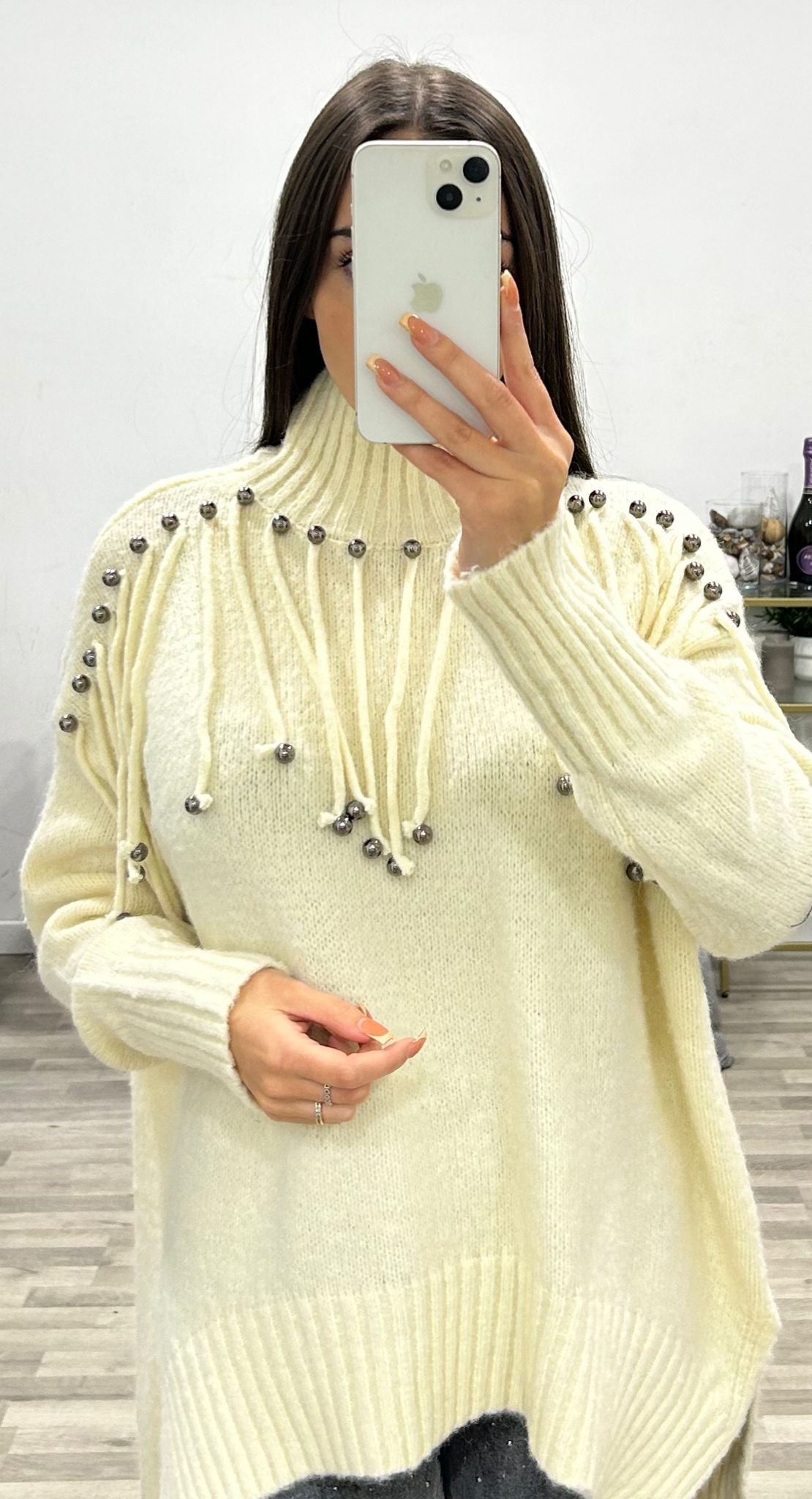 maglia con collone annabella