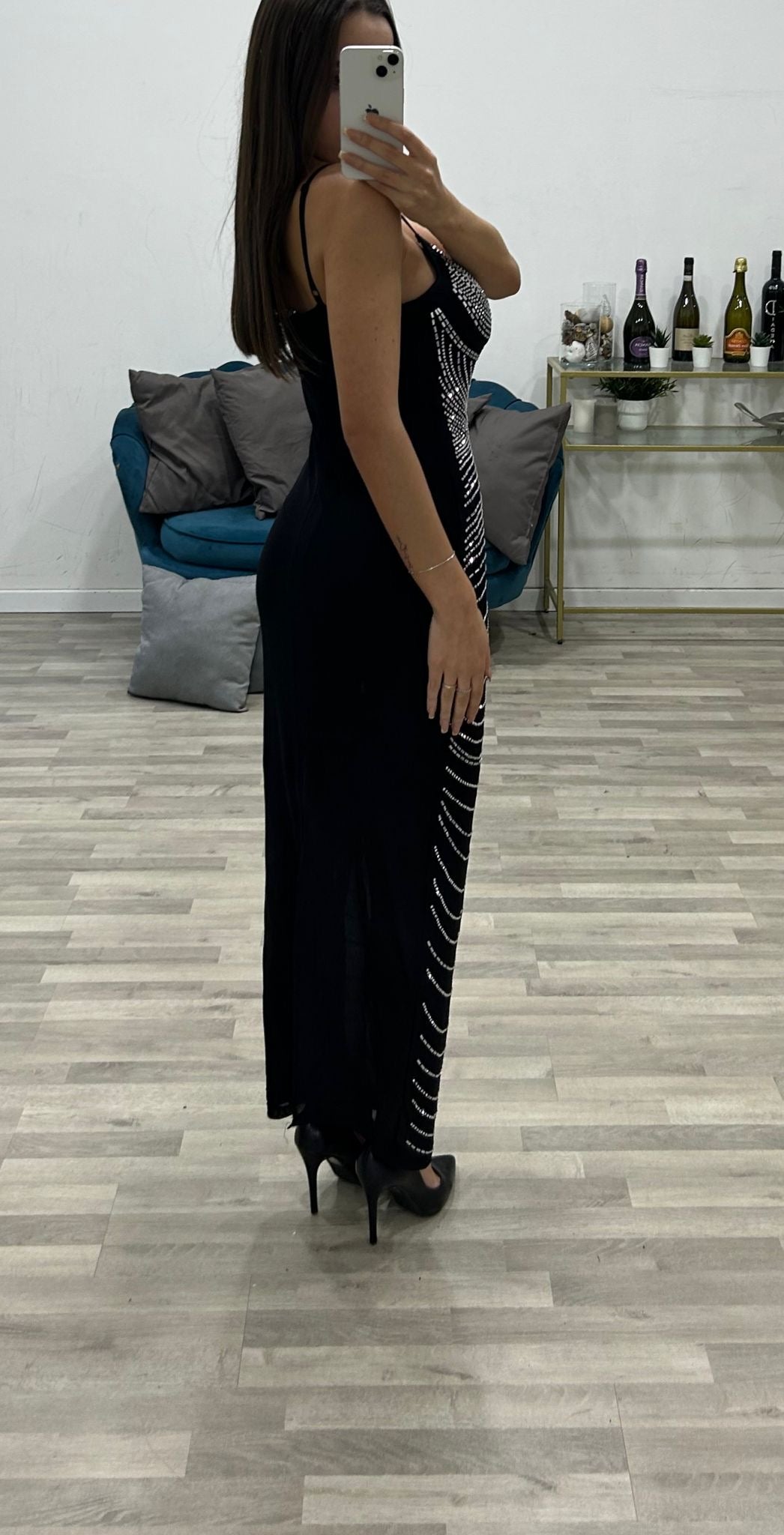 vestito con coppe elegance