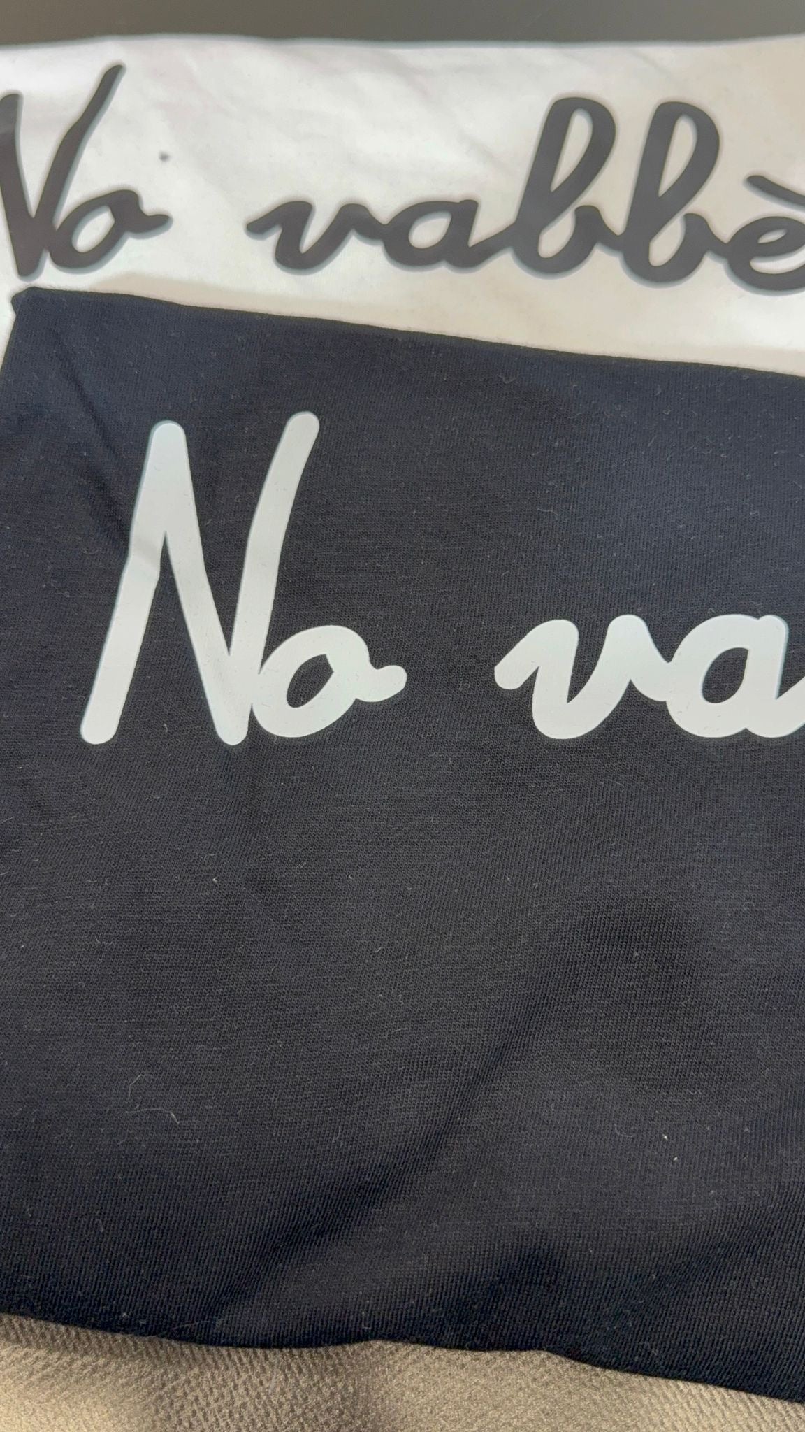 t-shirt no vabbe'