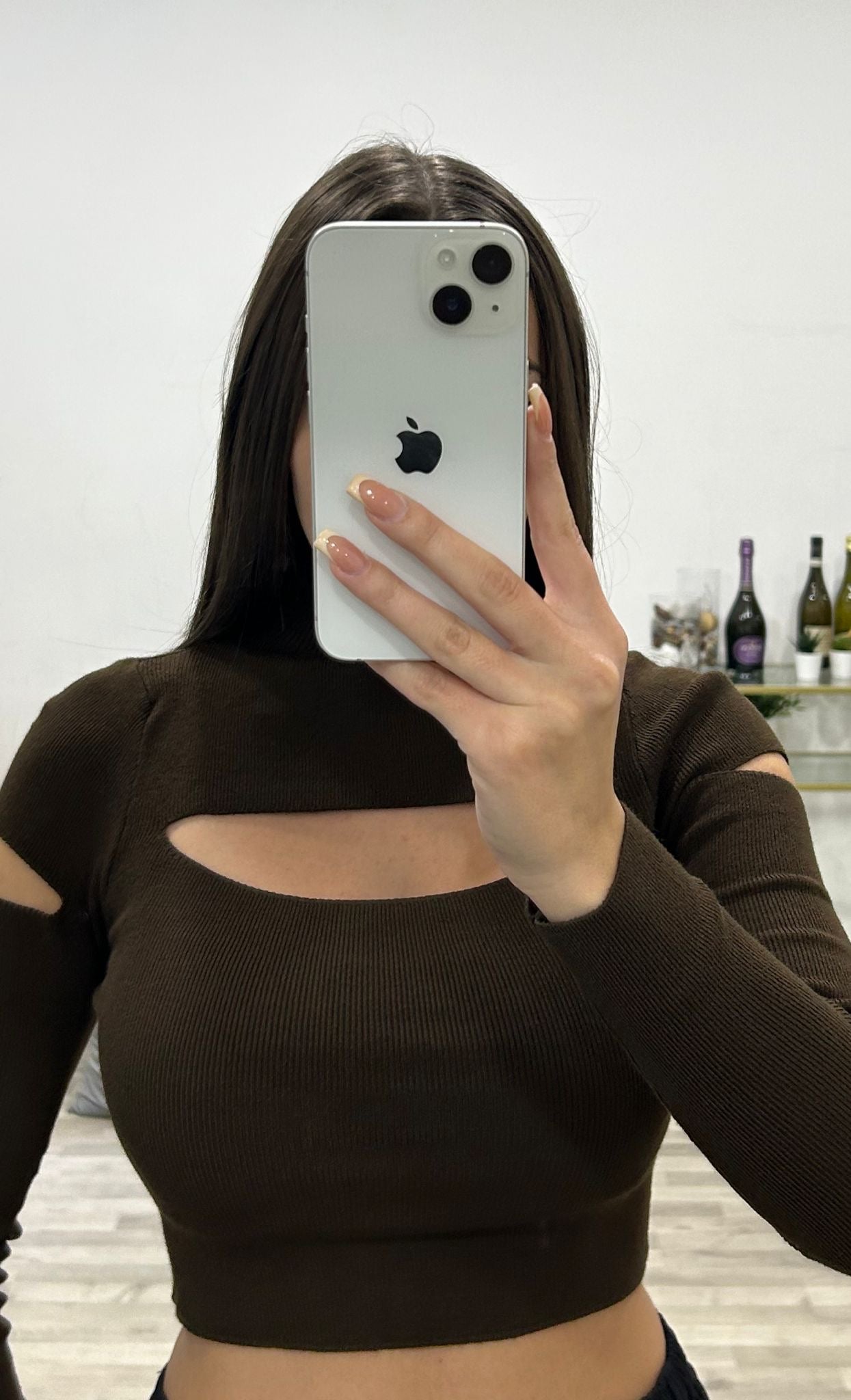 maglia lupetto spank