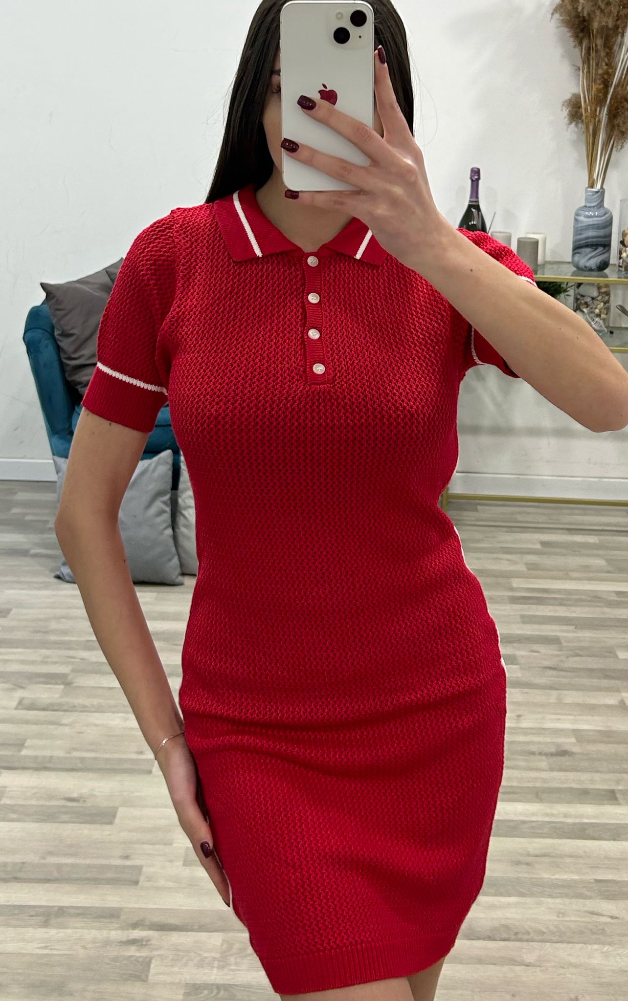 vestitino a polo basket