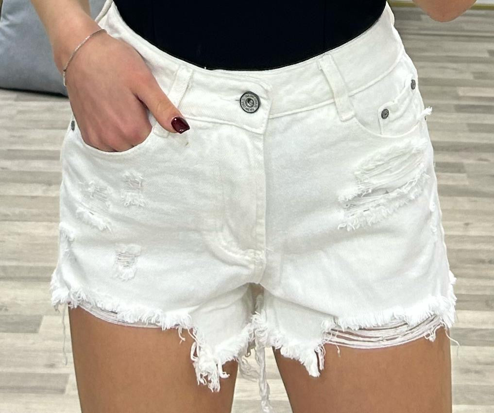 short di jeans colorati