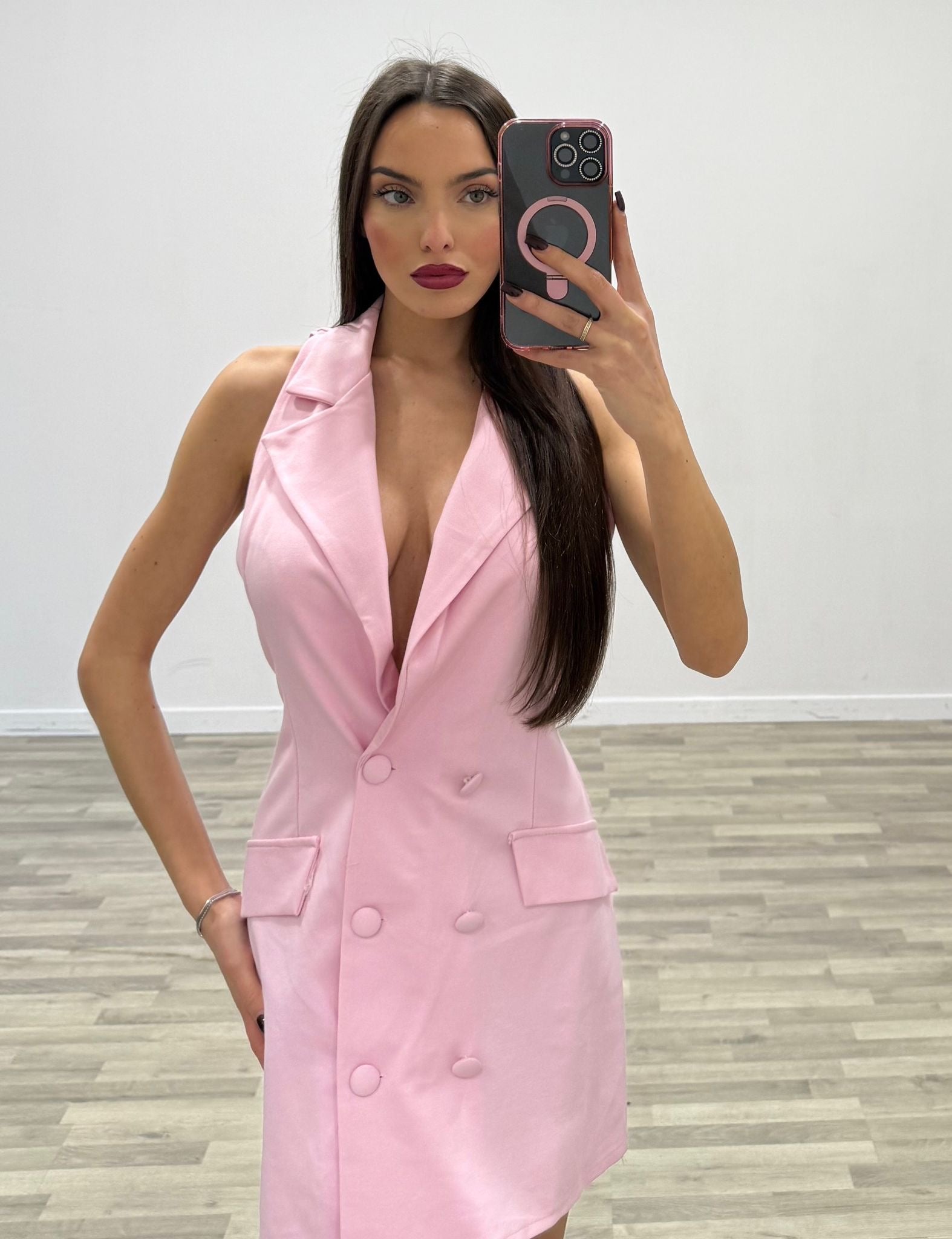 vestitino giromanica a giacca