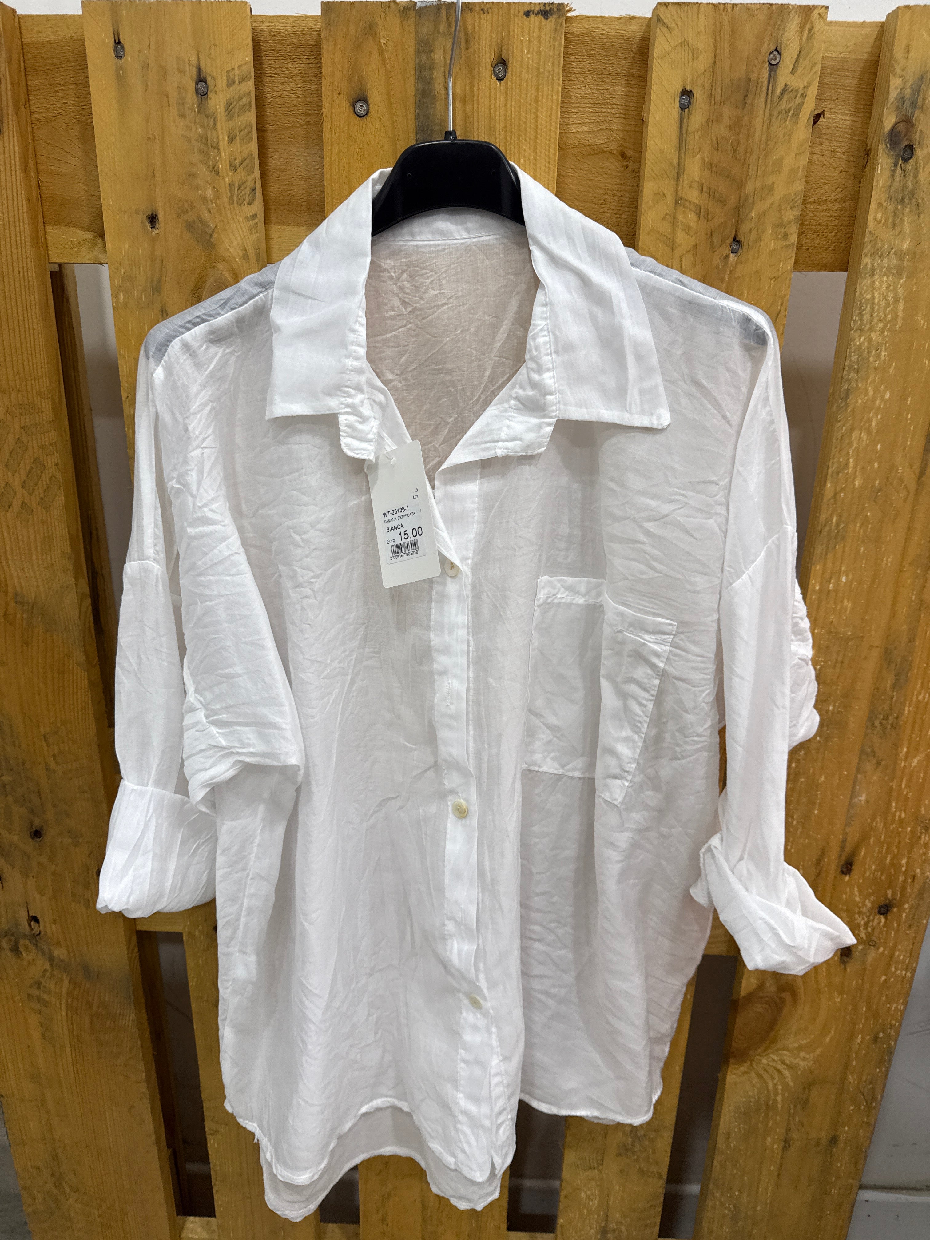 camicia setificata