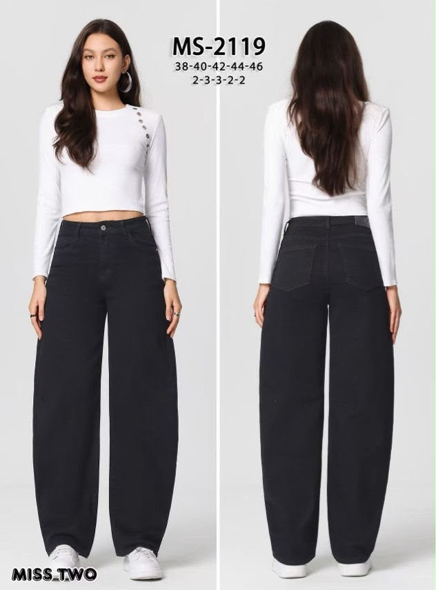 jeans balloon black
