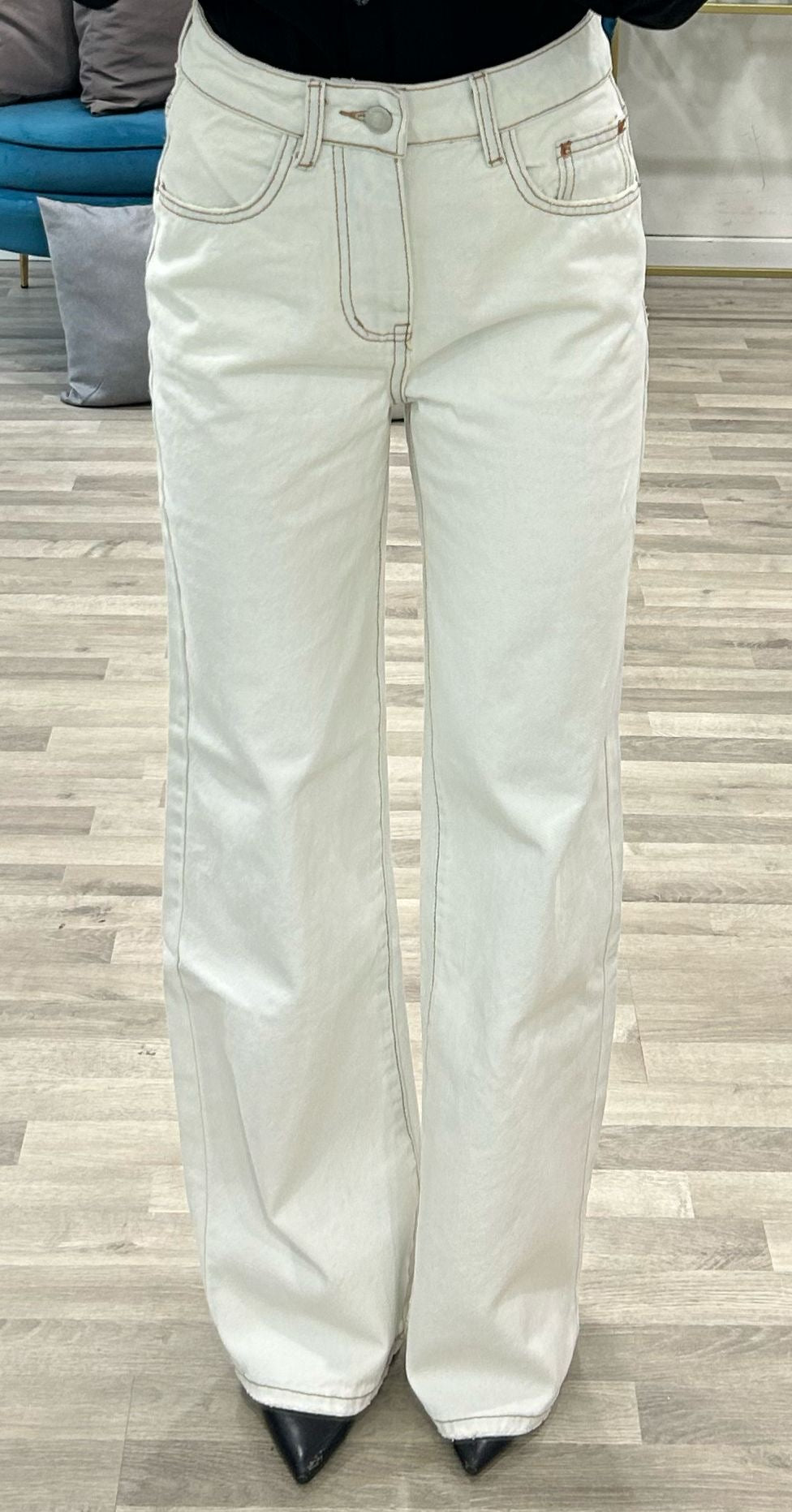 jeans bianco lipsia