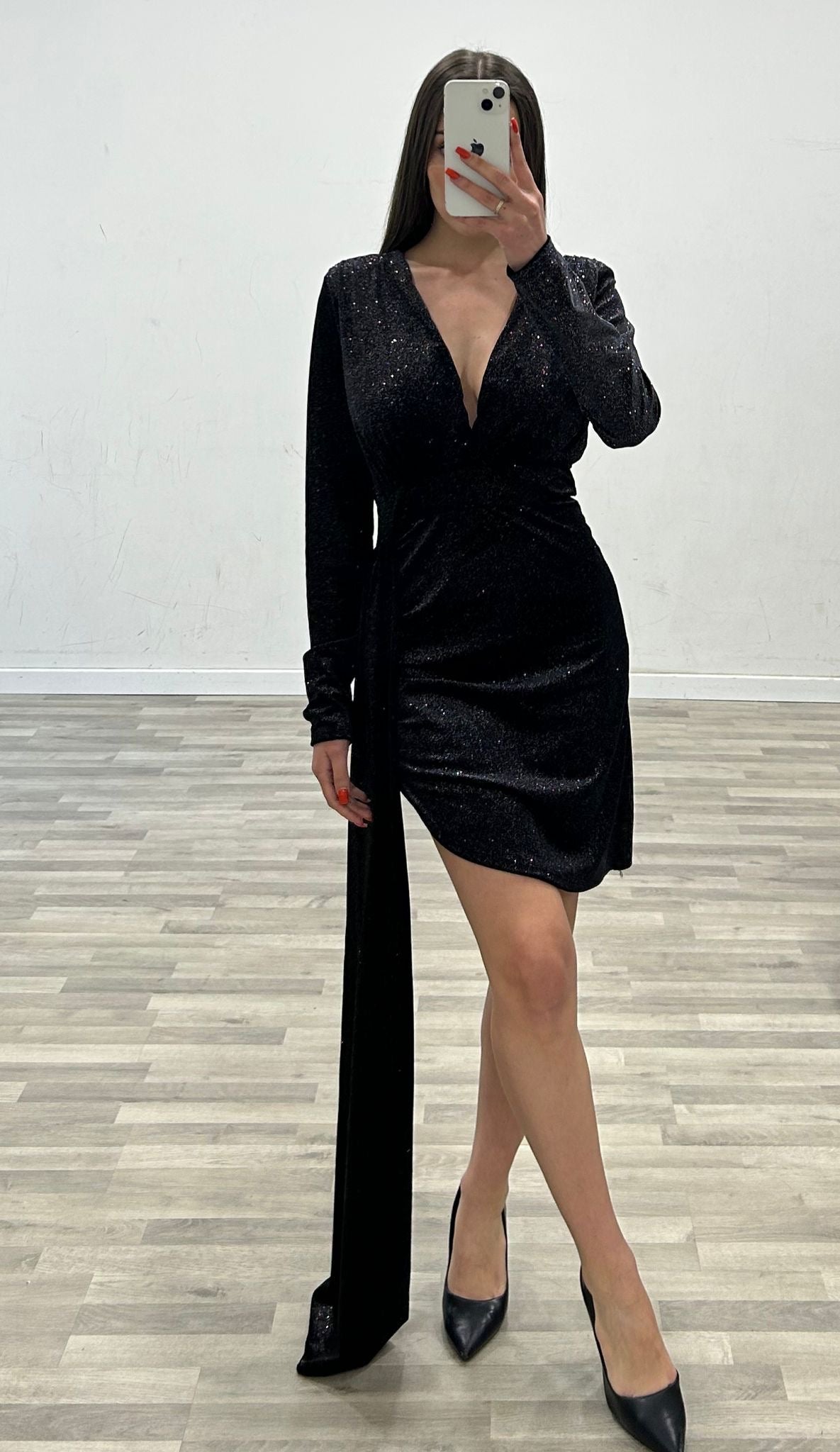 vestitino lurex con pendent