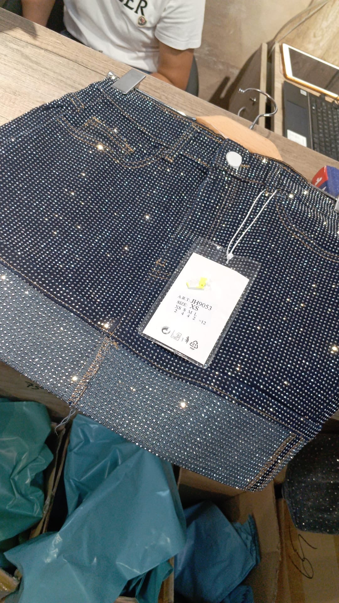 gonna superstrass denim
