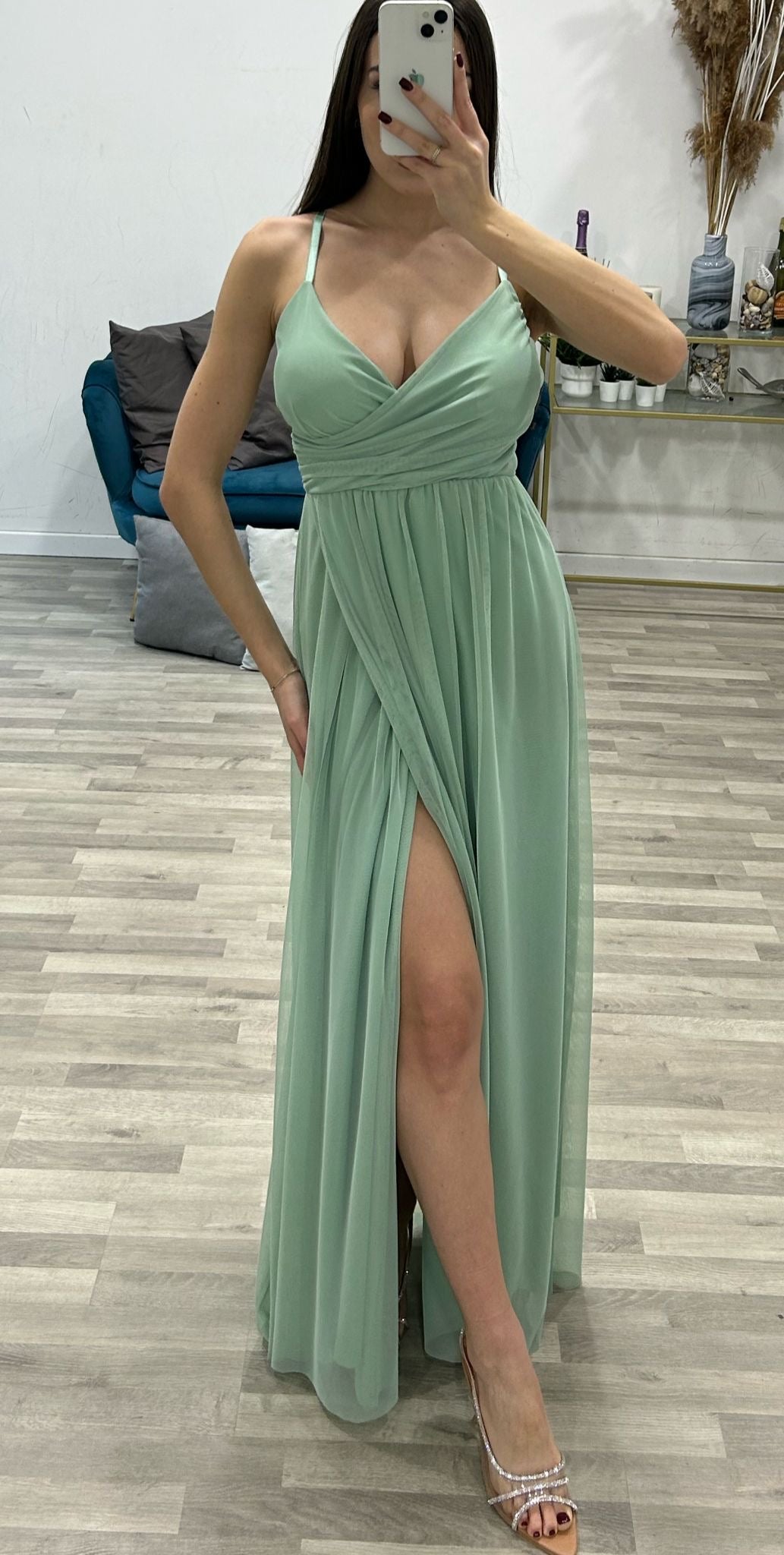 vestito velo chantal