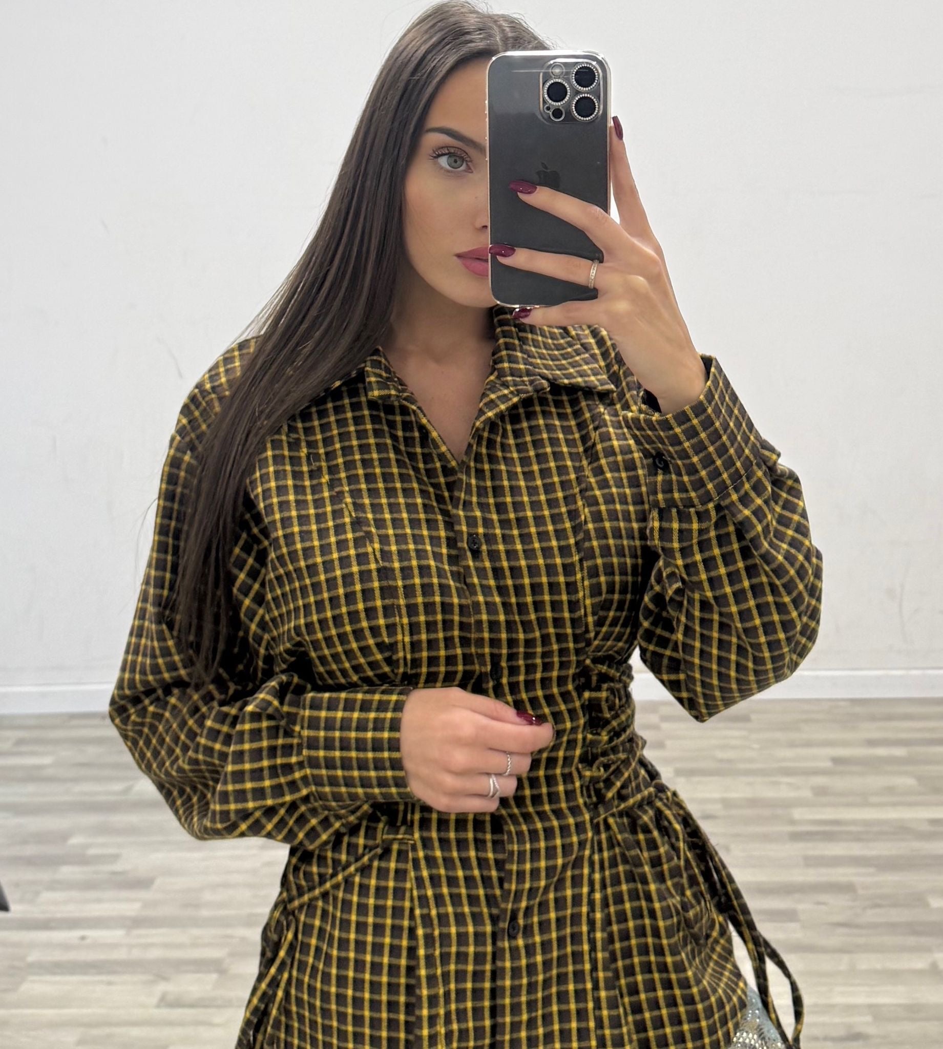 camicia arizona con lacci