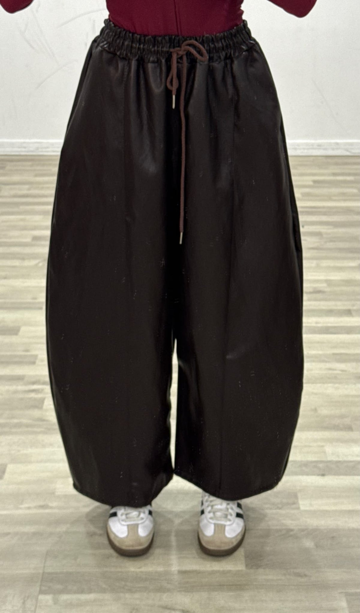 pantalone in ecopelle vicos