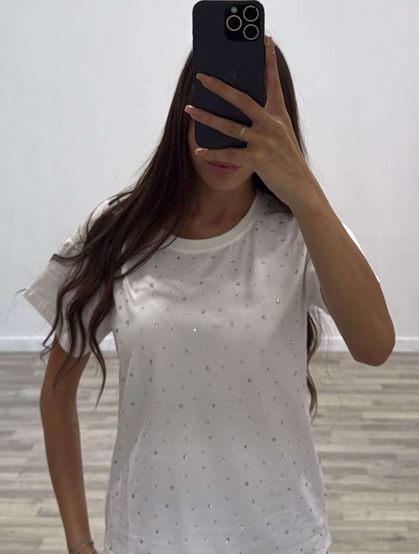 t-shirt cob brillantini
