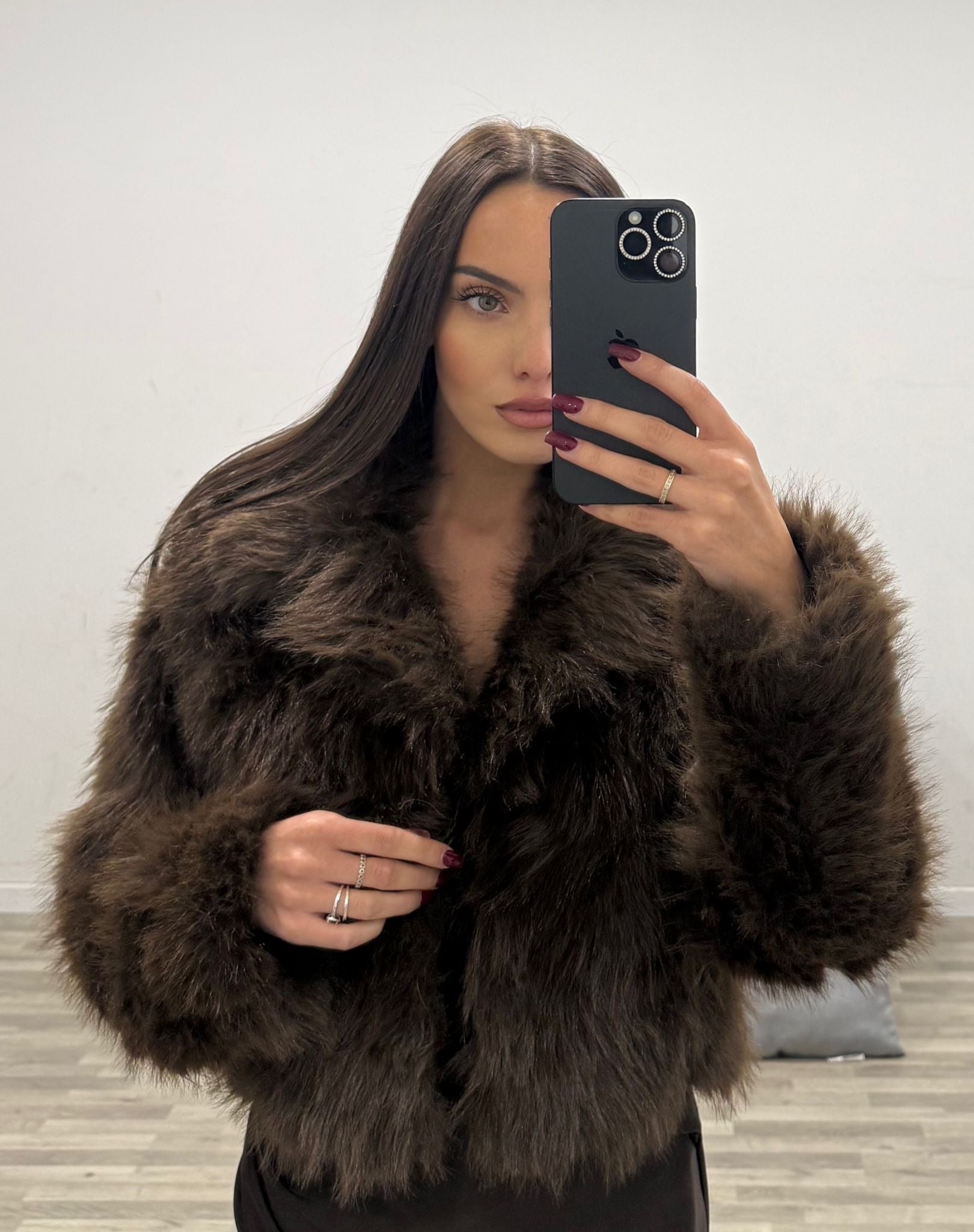 pelliccia corta night